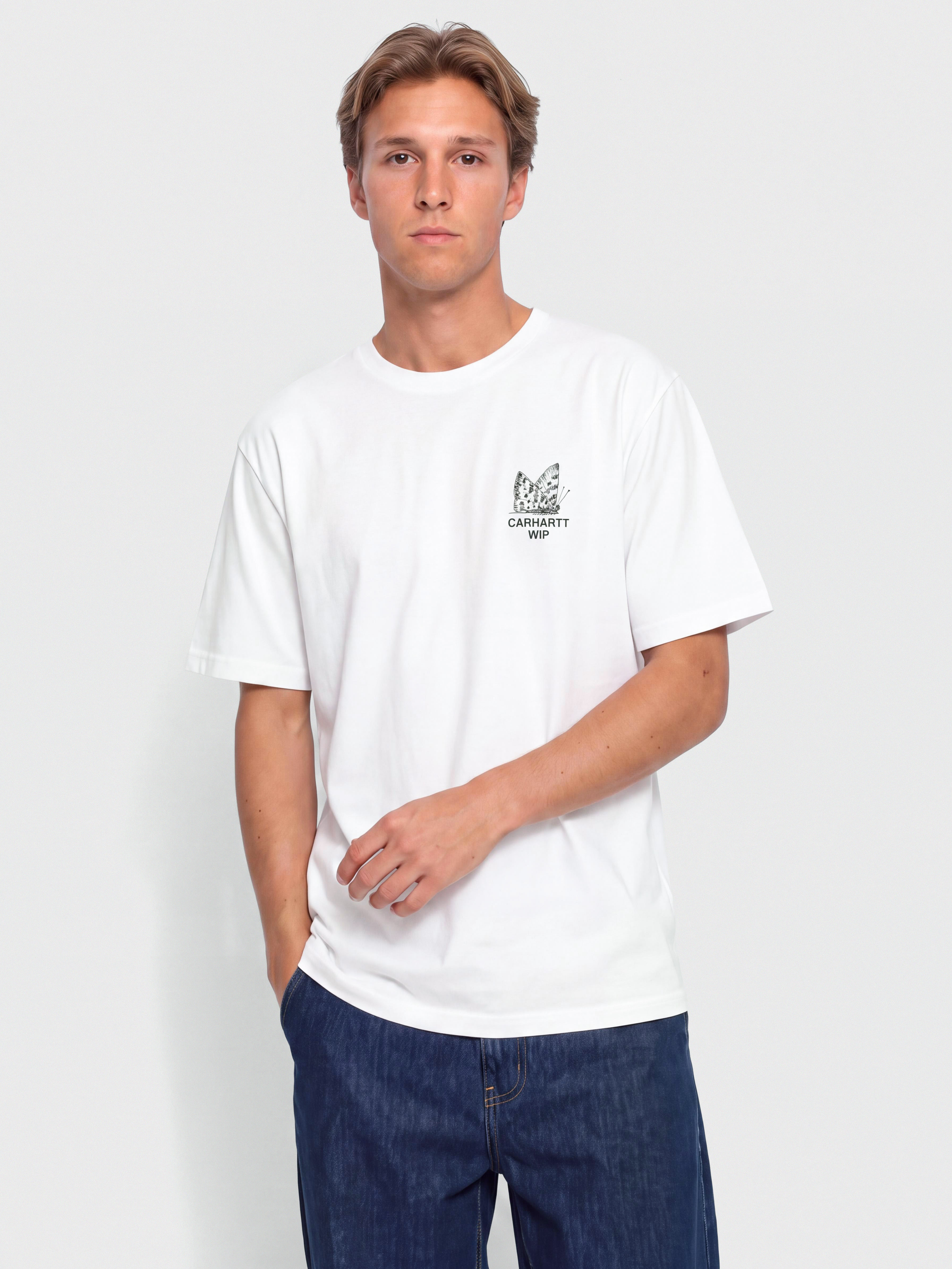 Tricou Carhartt WIP Hourglass (white)