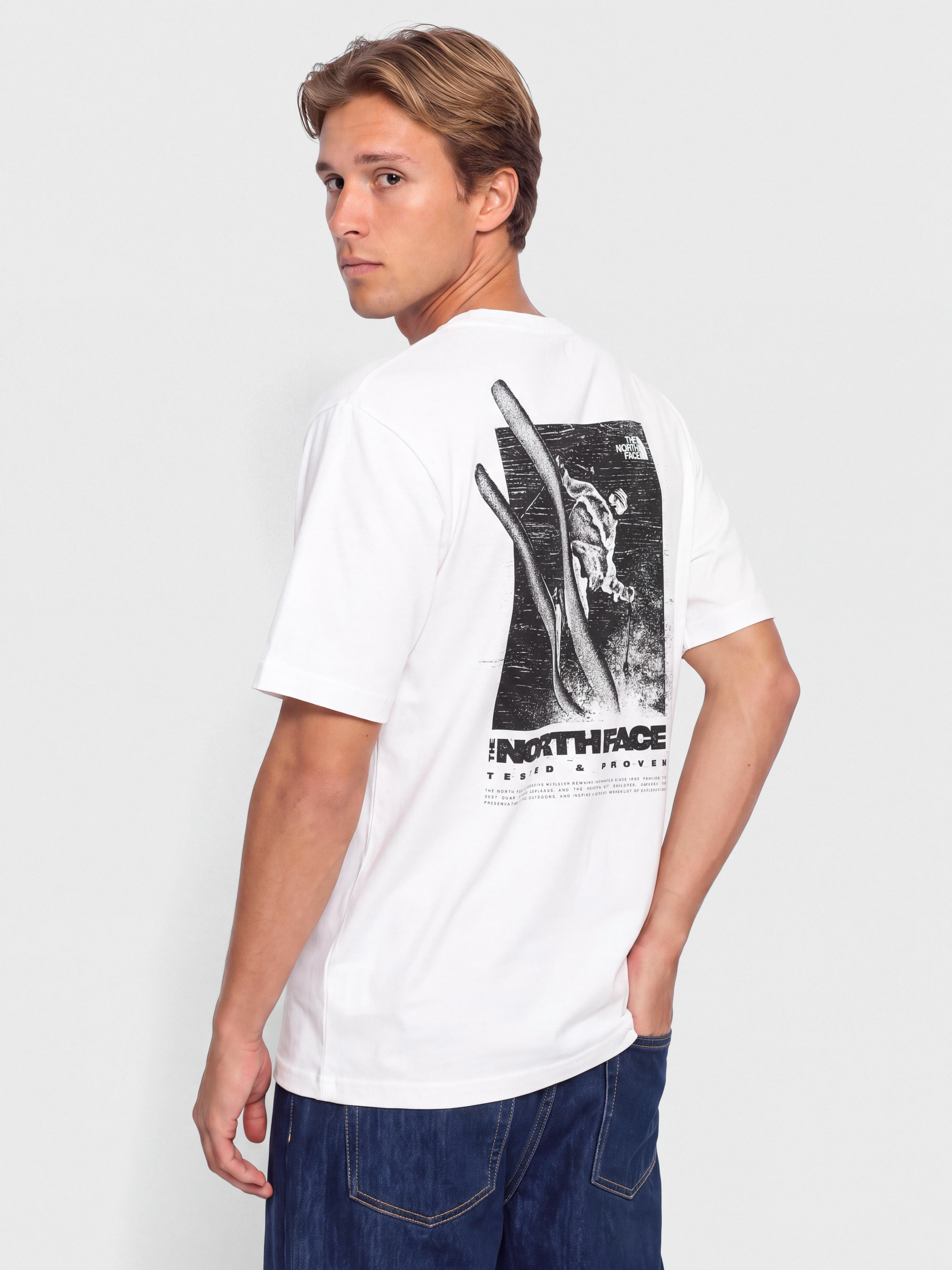Tricou The North Face Tested And Proven Relaxed (tnf white)