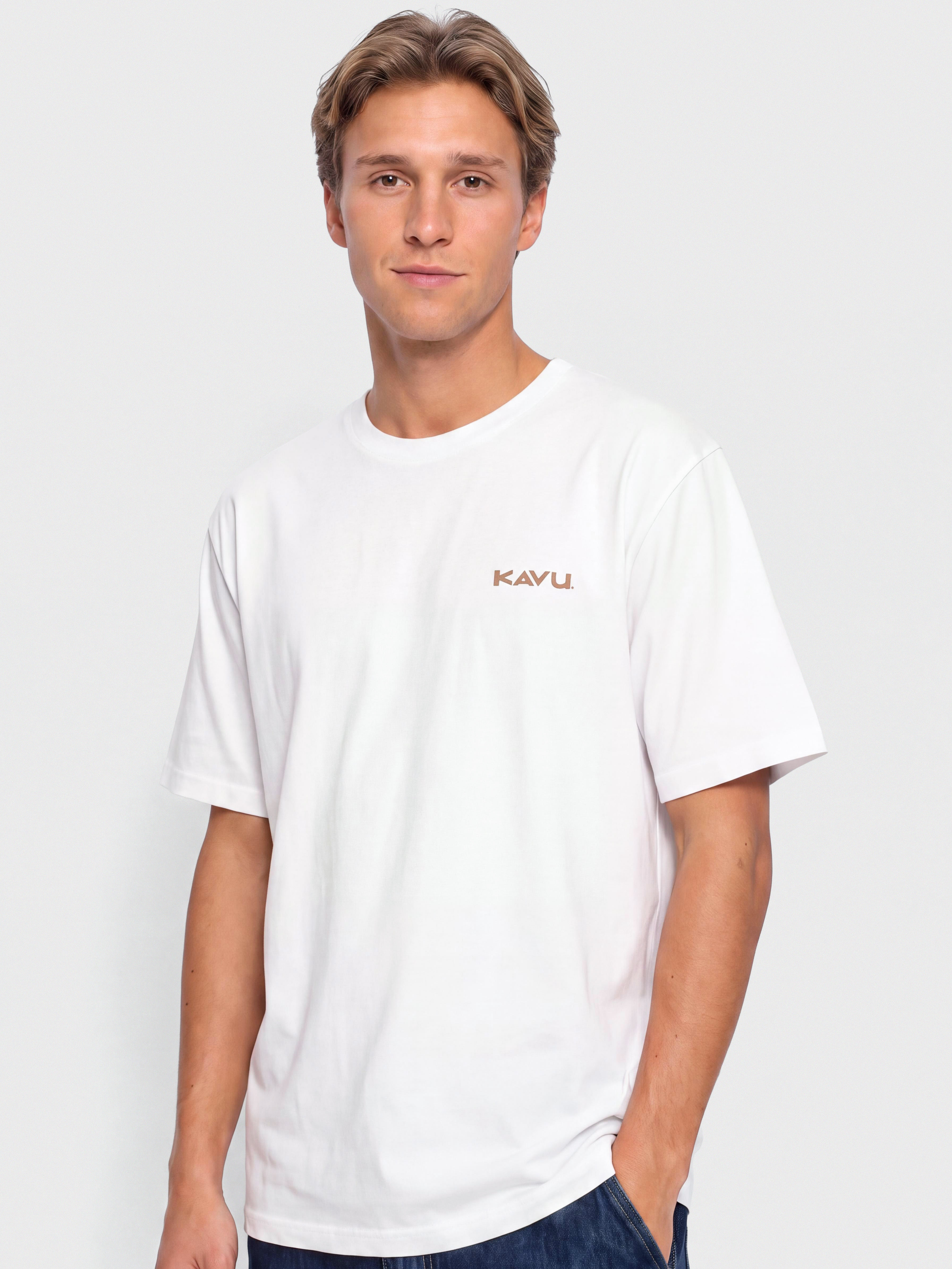 Tricou Kavu Landscape (off white)