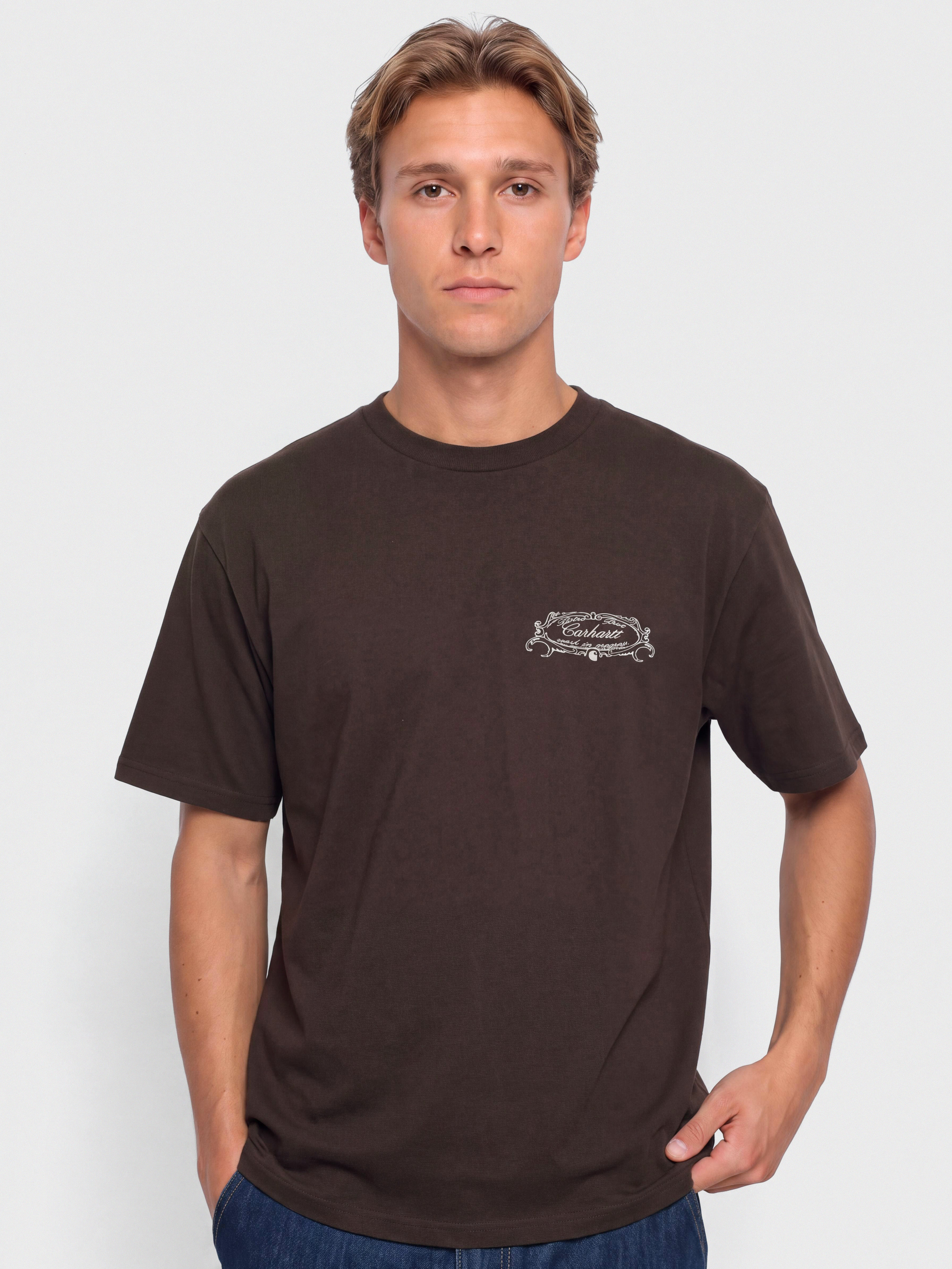 Tricou Carhartt WIP Chez WIP (palisander)