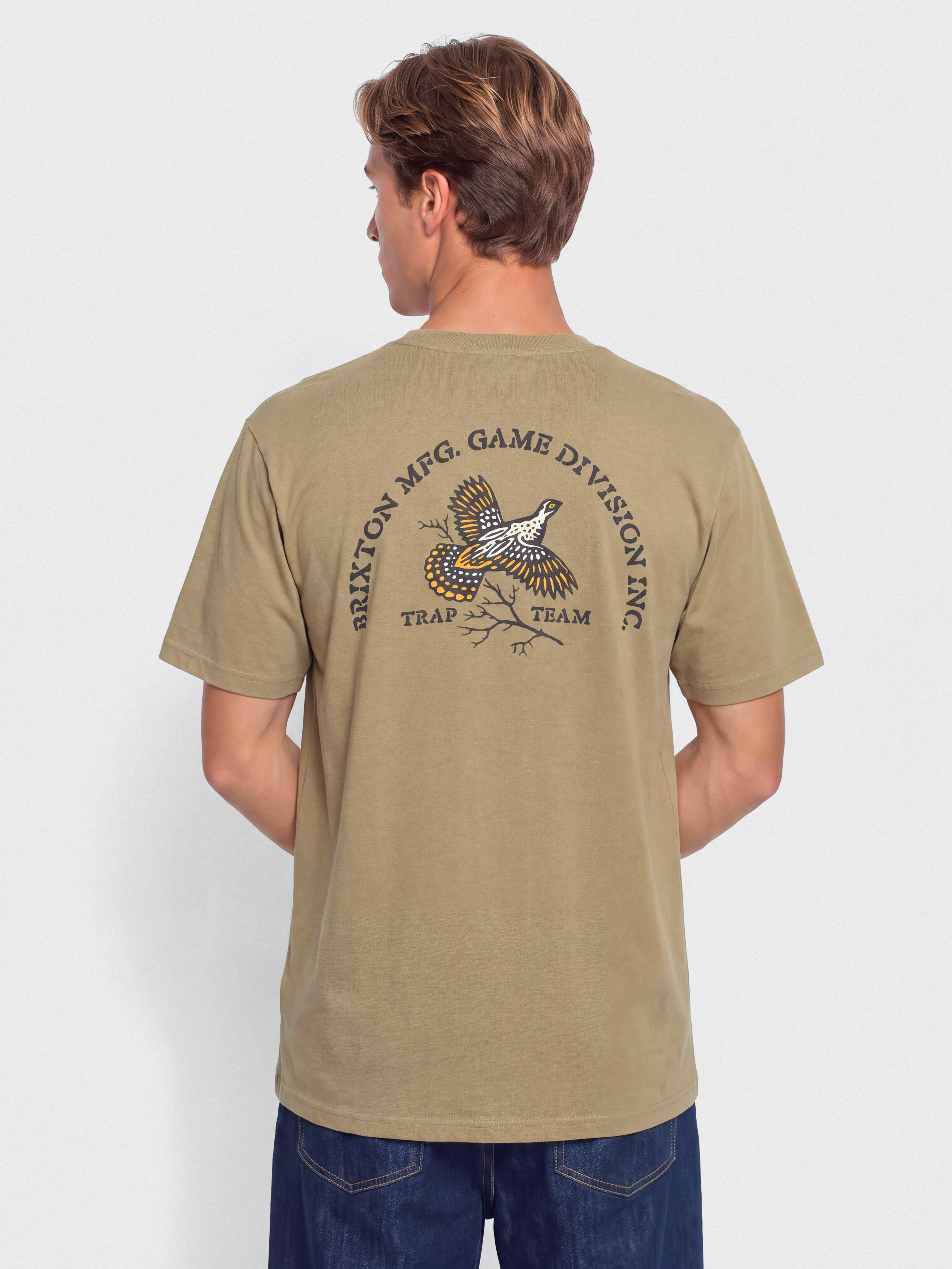 Tricou Brixton Game S/S Tlrt (khaki)