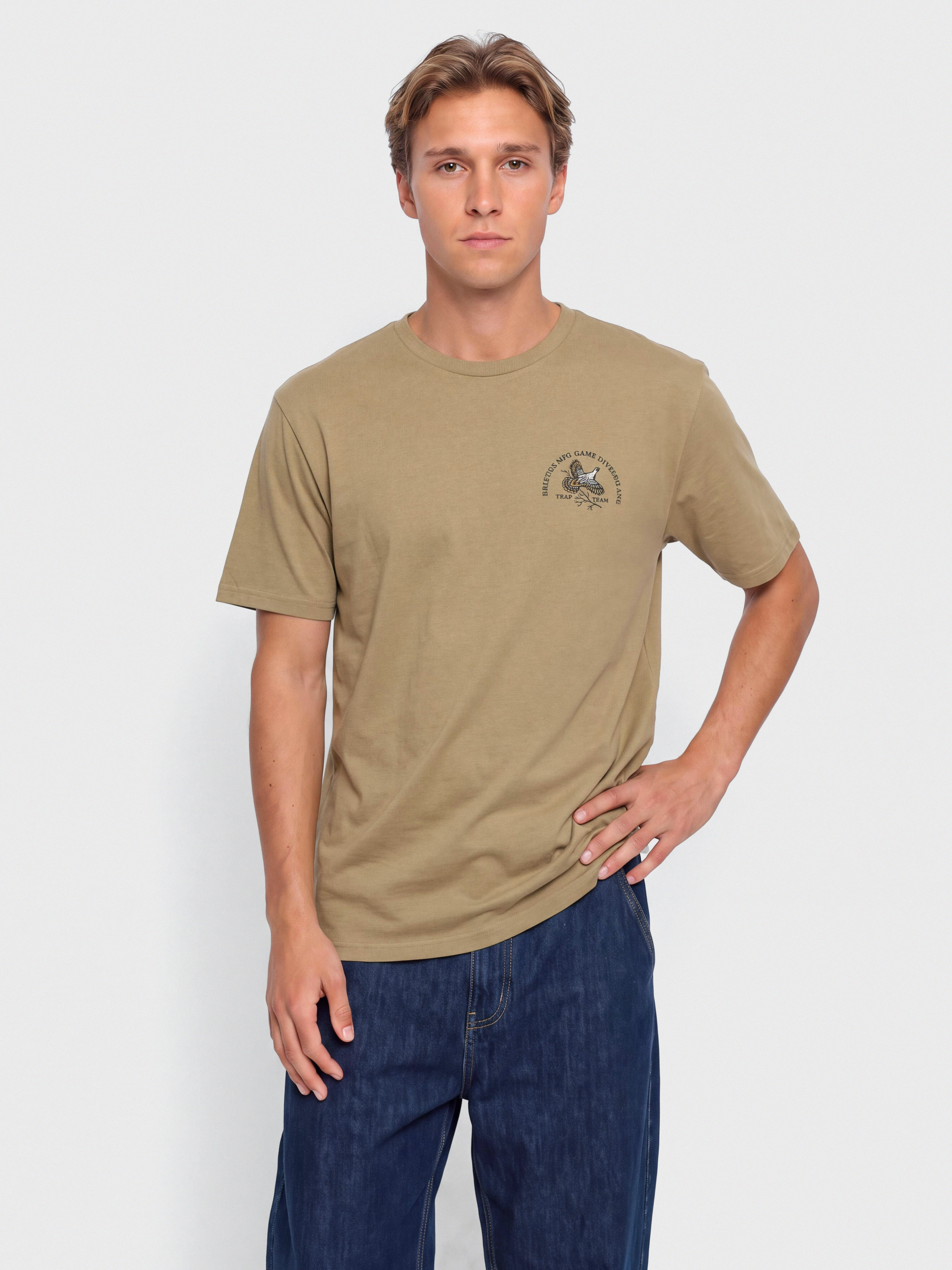 Tricou Brixton Game S/S Tlrt (khaki)