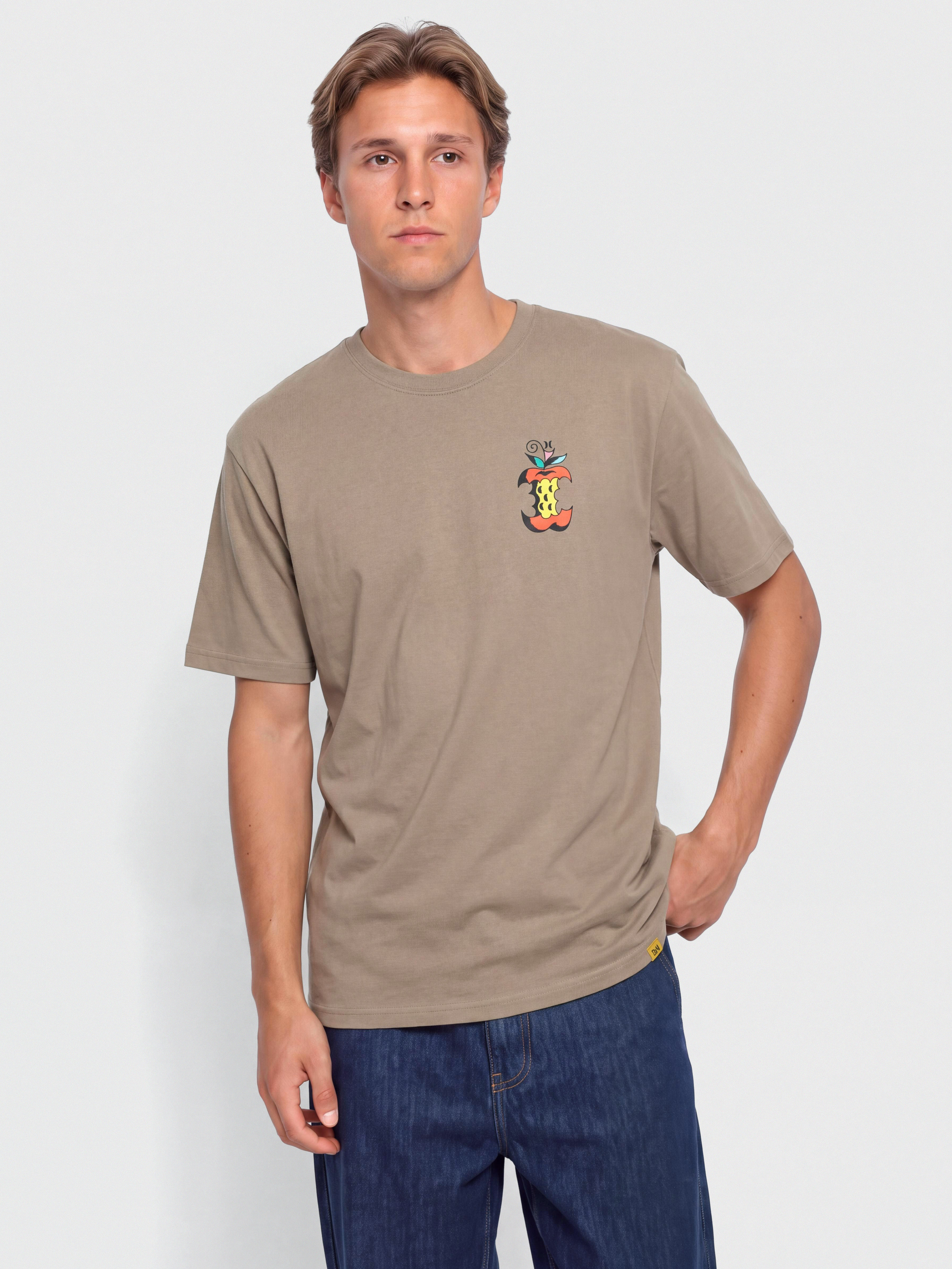 Tricou Hurley Etam Apple (taupe)