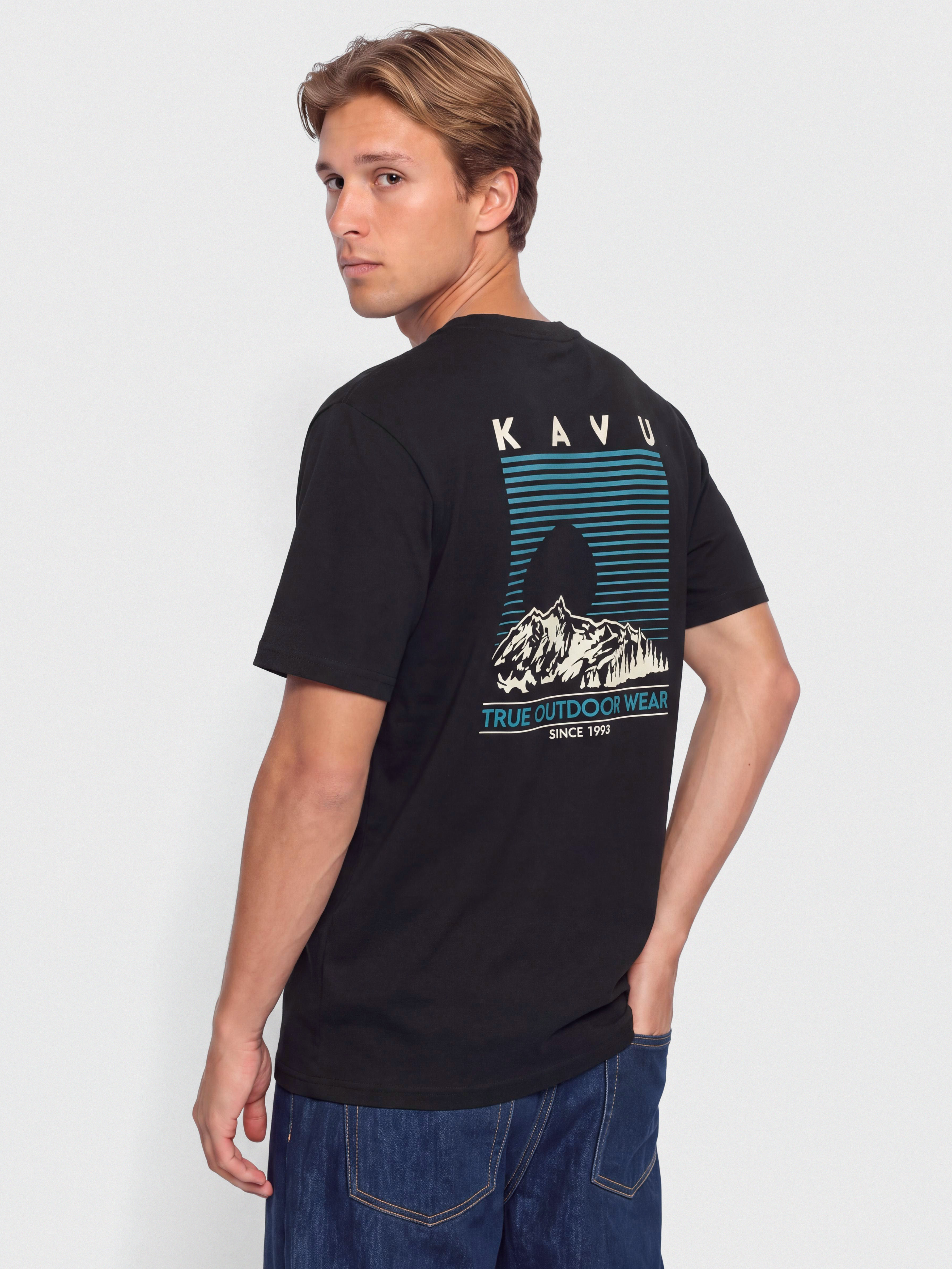 Tricou Kavu Landscape (black)