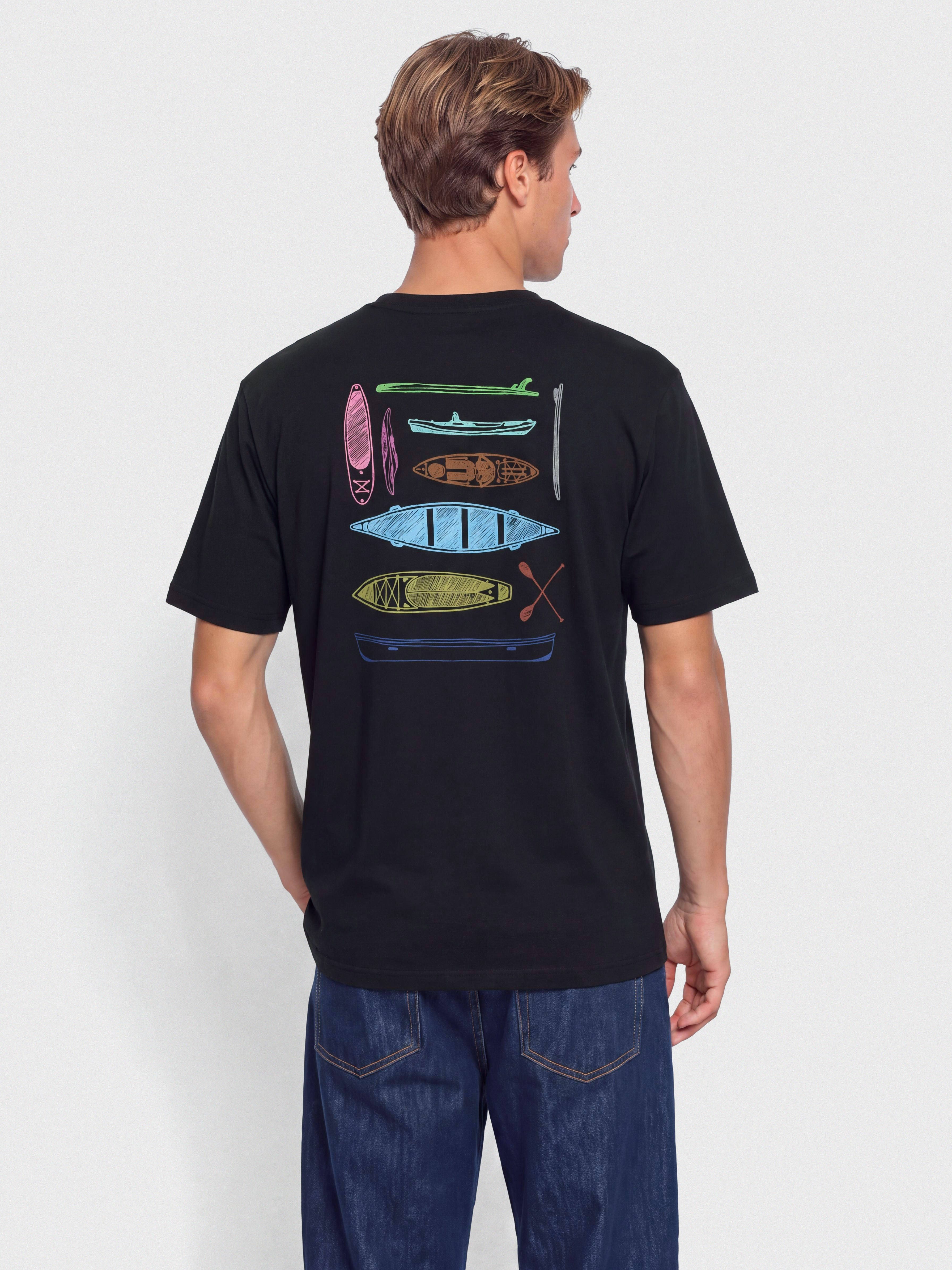 Tricou Kavu Paddle Out (black)