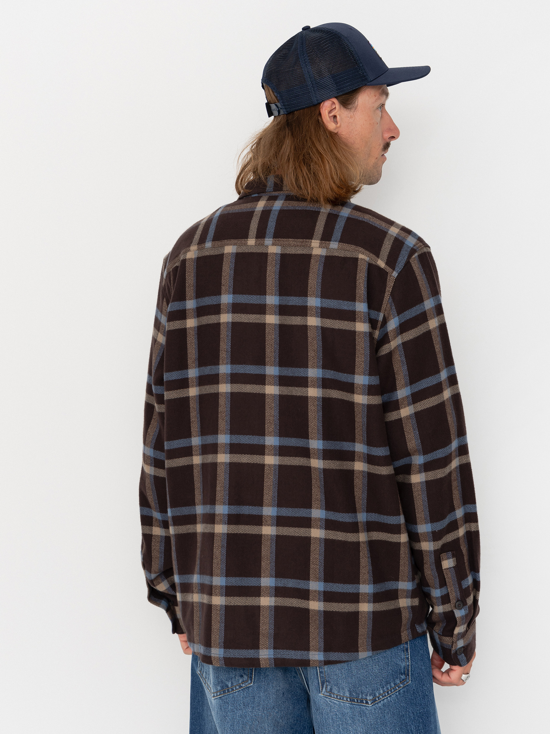 Cămașă Patagonia Fjord Flannel (crossing den brown)