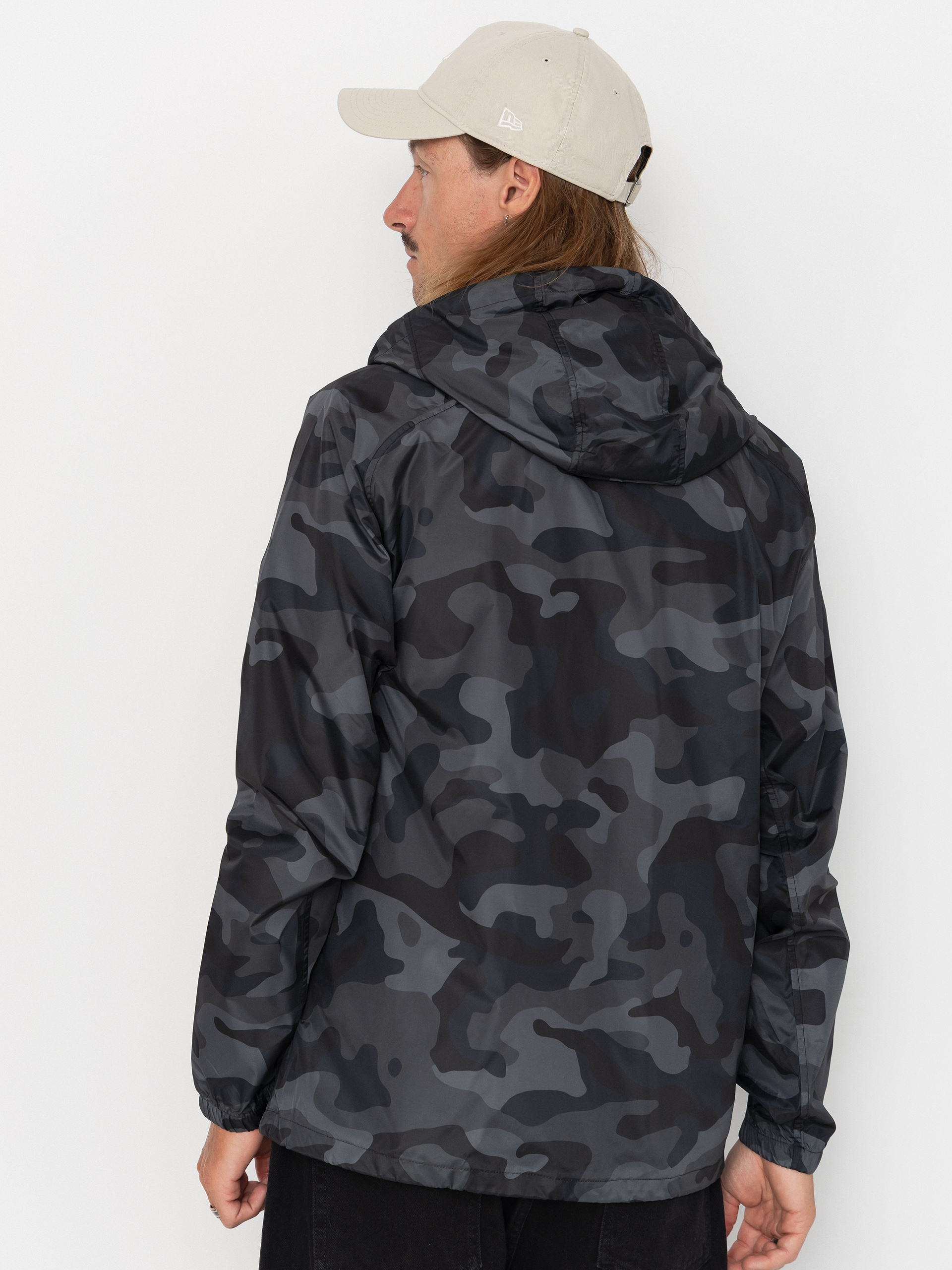 Geacă Fox Fox Head Camo Windbreaker (black camo)