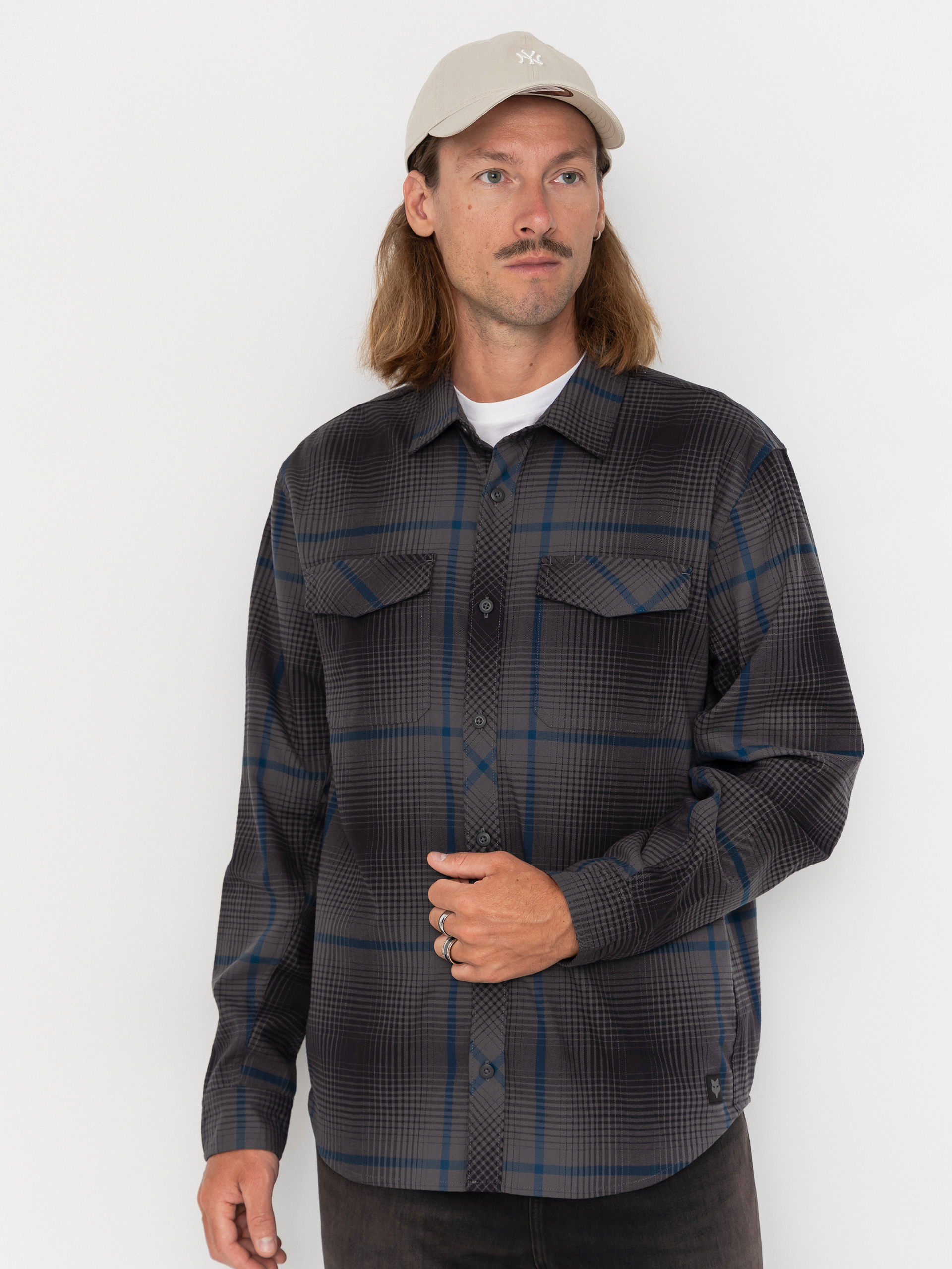 Cămașă Fox Survivalist Fire Flannel (dark shadow)