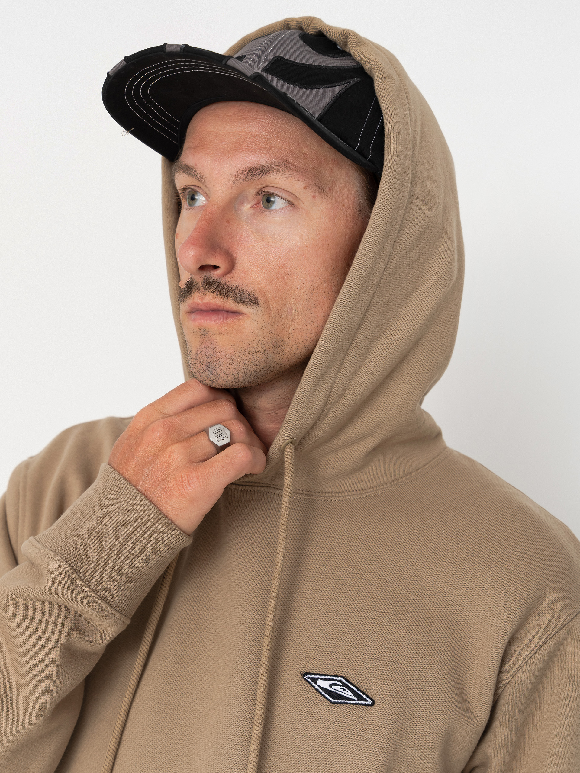 Hanorac cu glugă Quiksilver Diamond HD (elmwood)