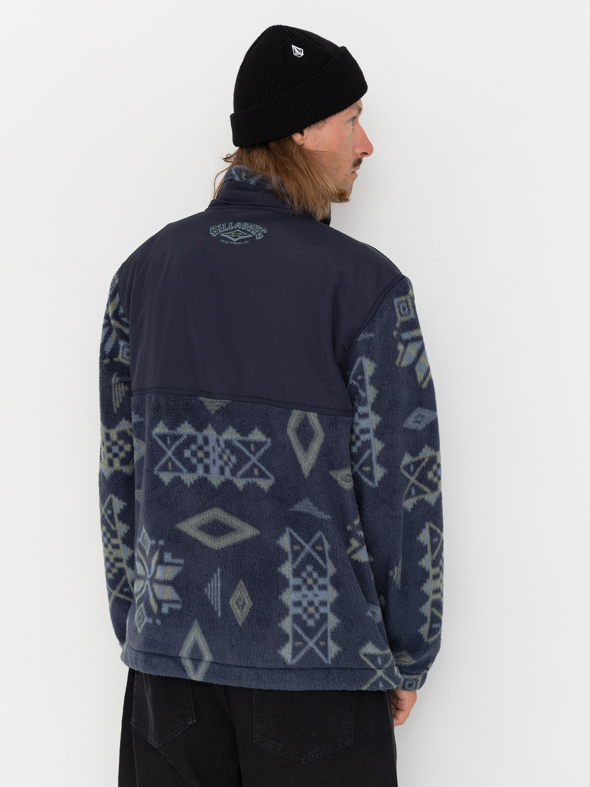 Pentru bărbați Hanorac din fleece Billabong Boundary Re Issue (navy)