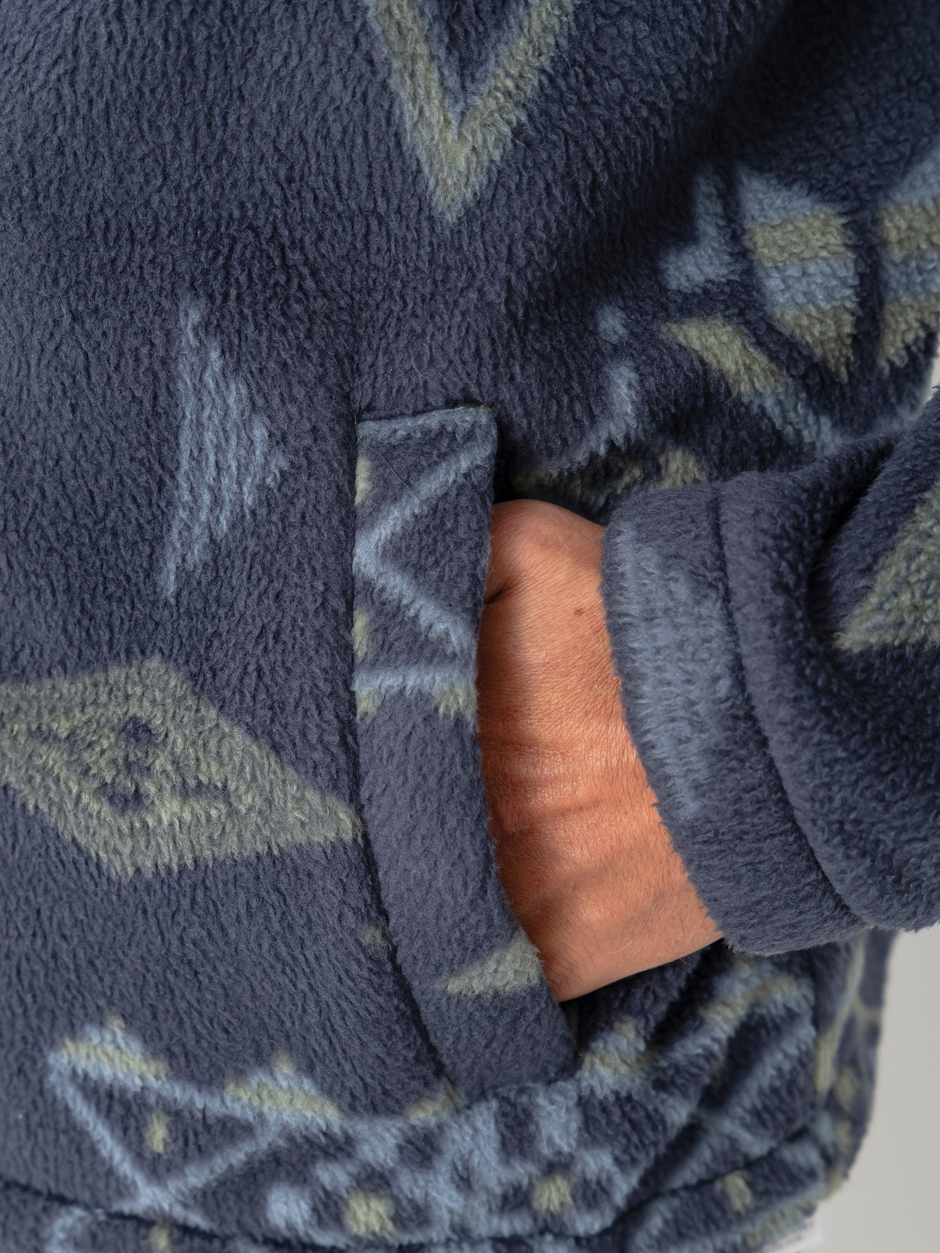 Pentru bărbați Hanorac din fleece Billabong Boundary Re Issue (navy)