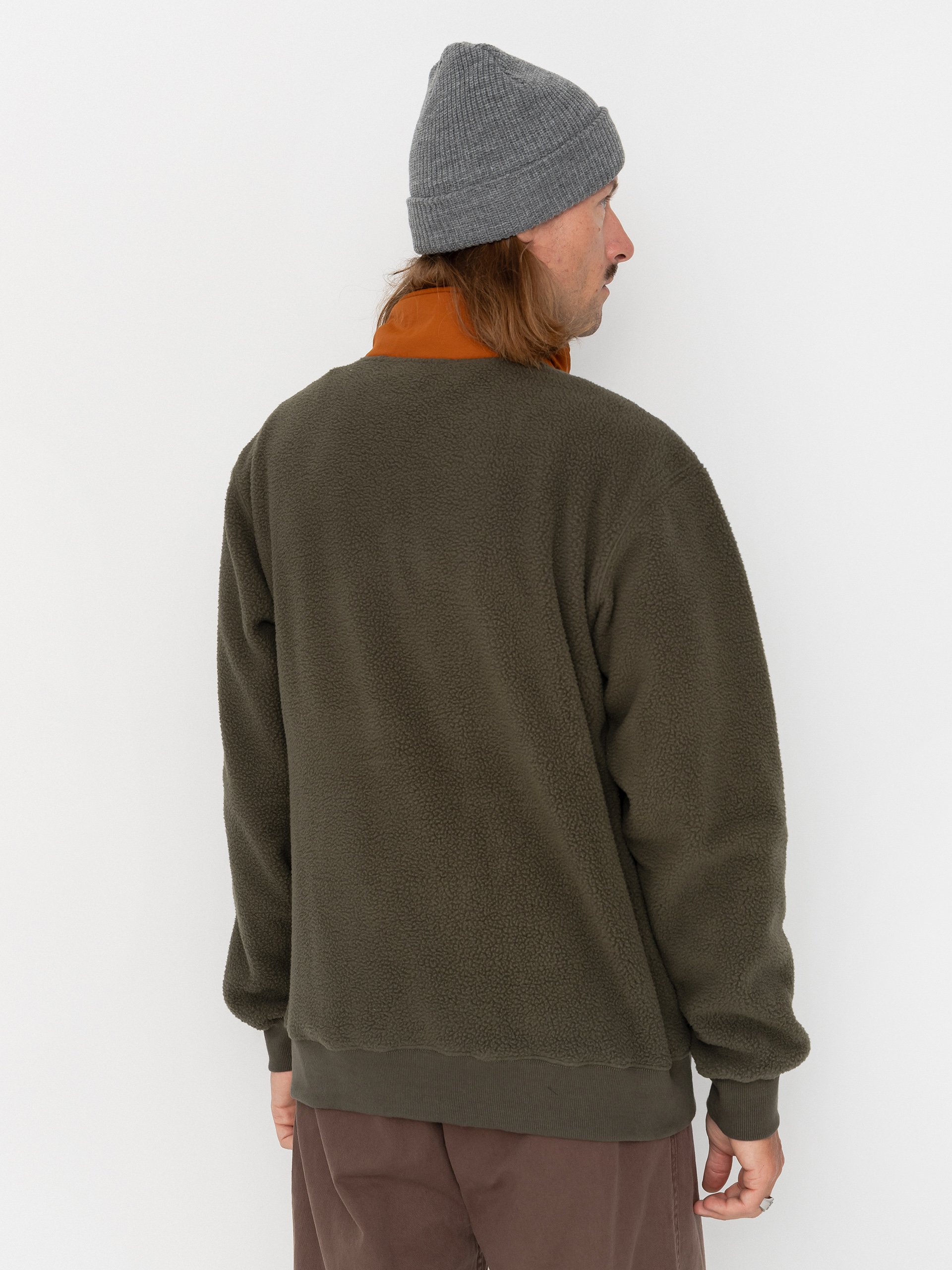 Pentru bărbați Hanorac din fleece Billabong Boundary Shore (caramel cafe)