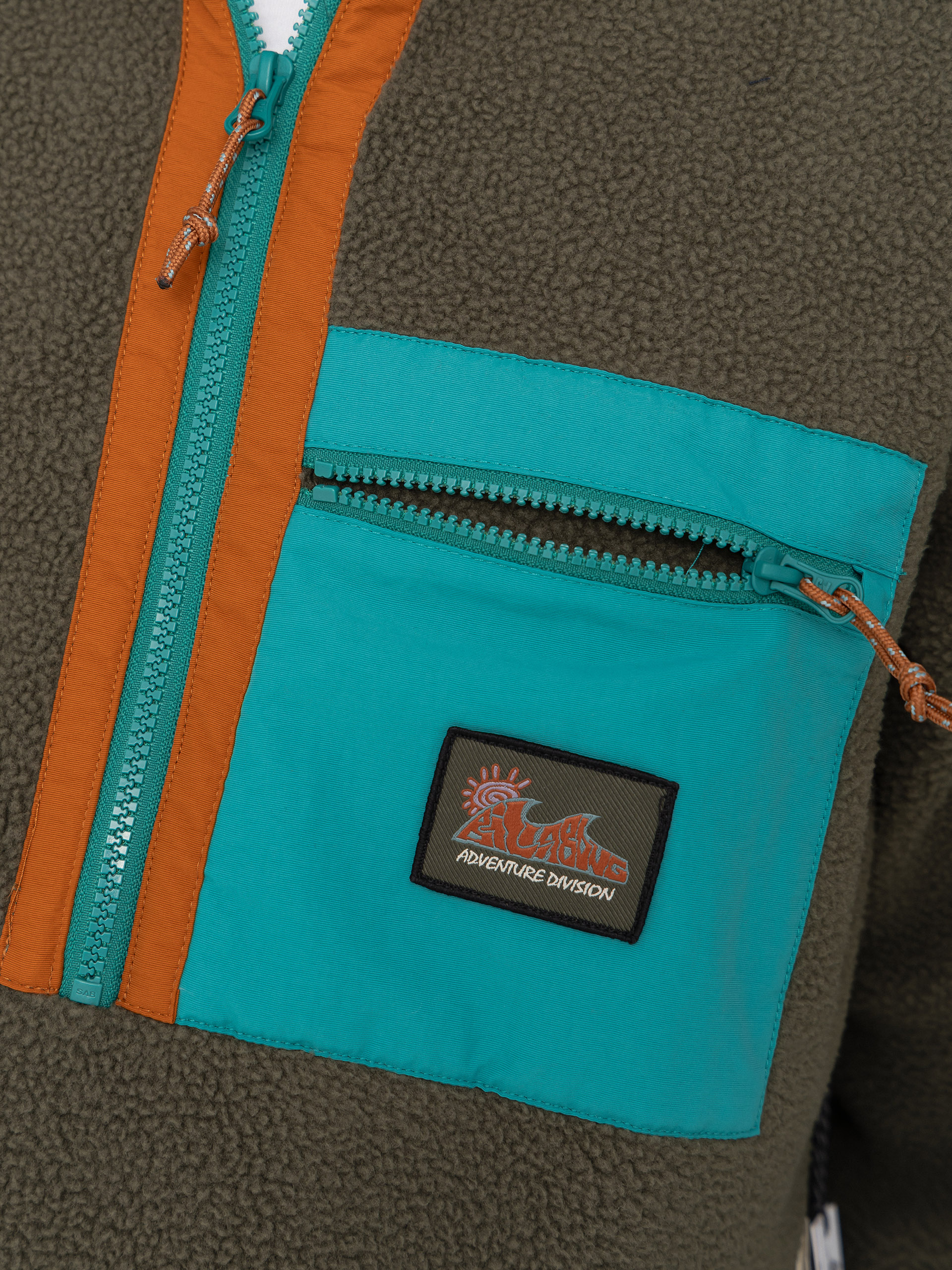 Pentru bărbați Hanorac din fleece Billabong Boundary Shore (caramel cafe)