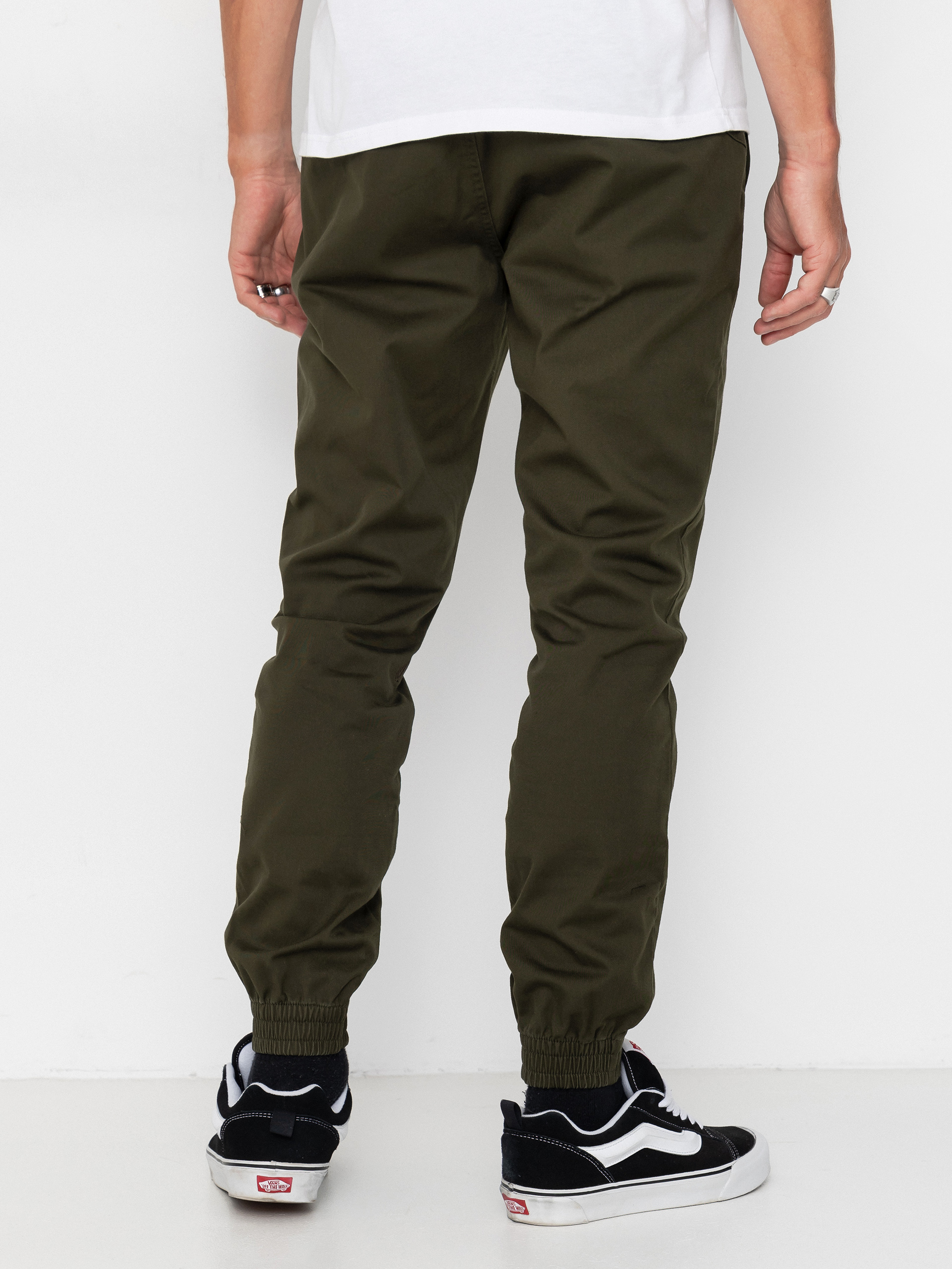 Pantaloni Volcom Frickin Slim Jogger (dark green)