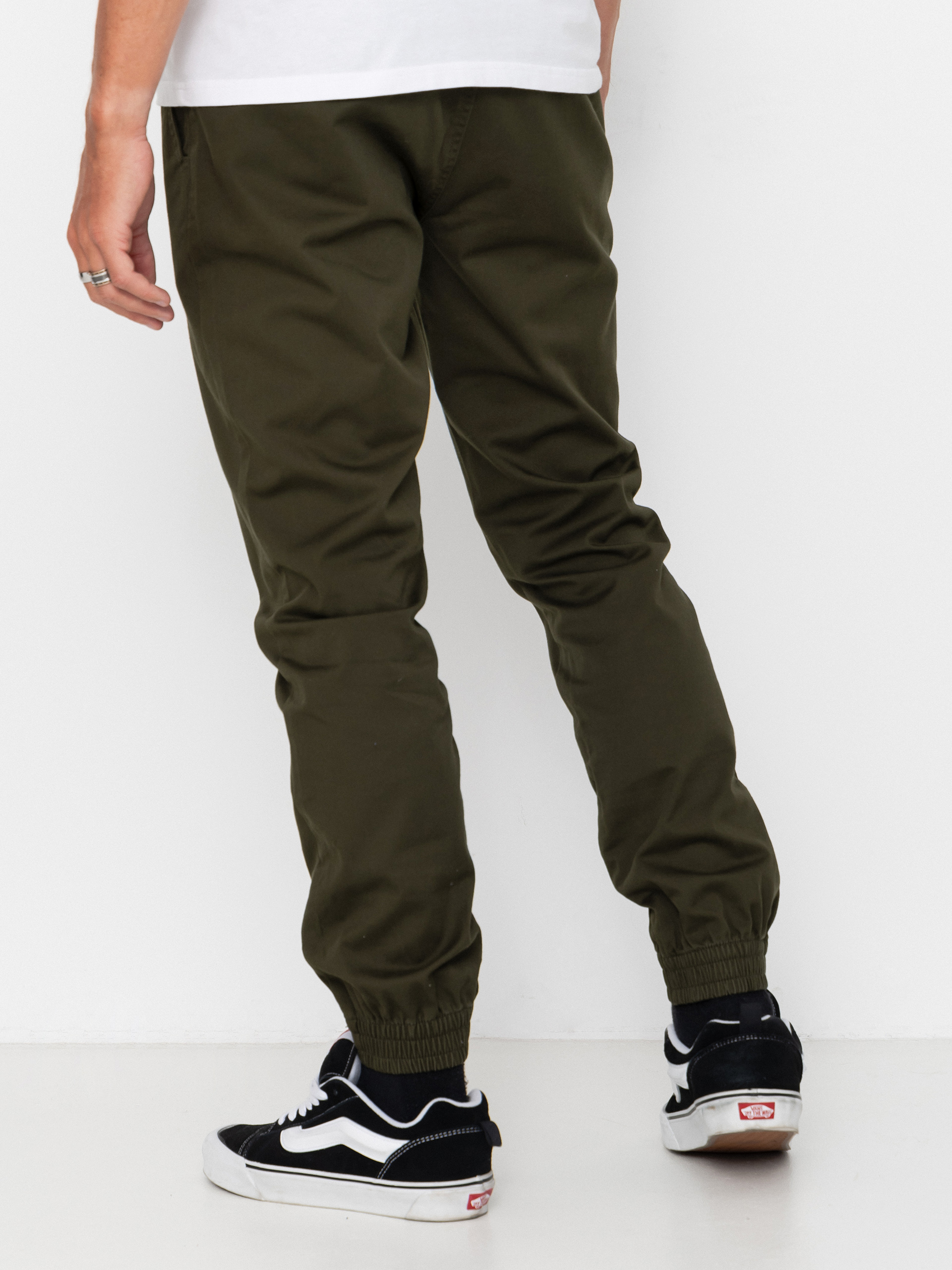 Pantaloni Volcom Frickin Slim Jogger (dark green)