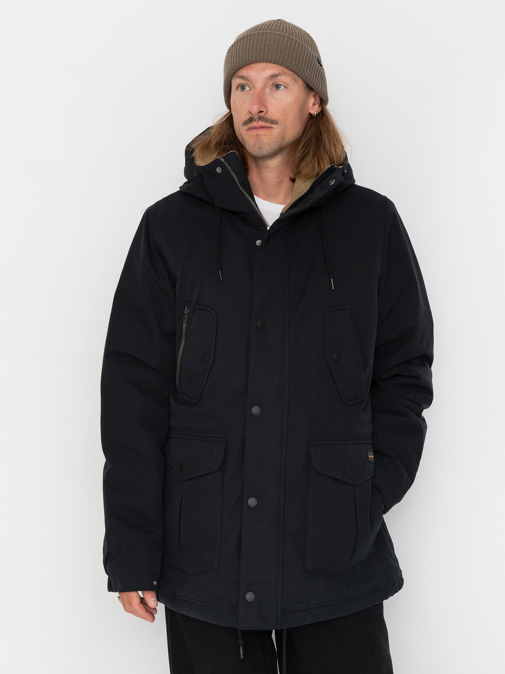 Geacu0103 Volcom Starget 5K Parka (black)