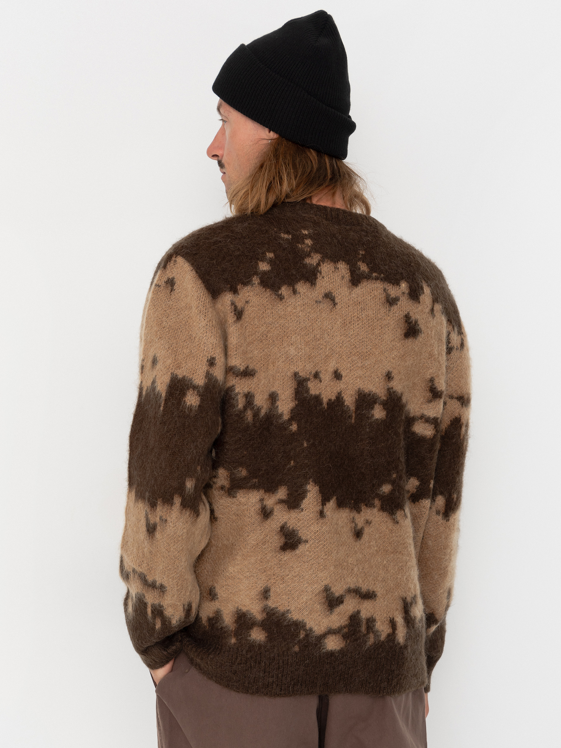 Pulover Gramicci Mohair Splatter (taupe splatter)