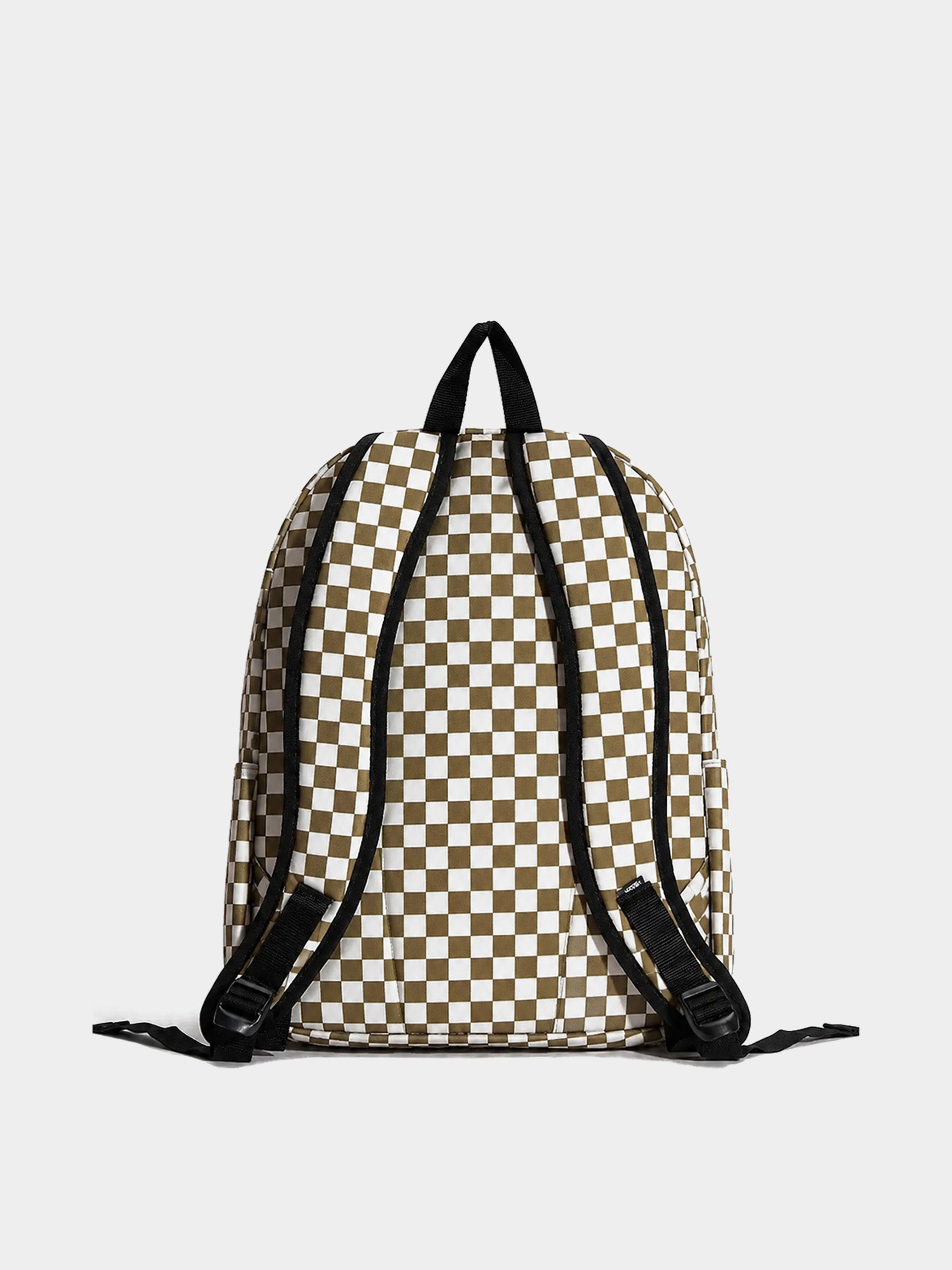 Rucsac Vans Old Skool Check (olive brown)