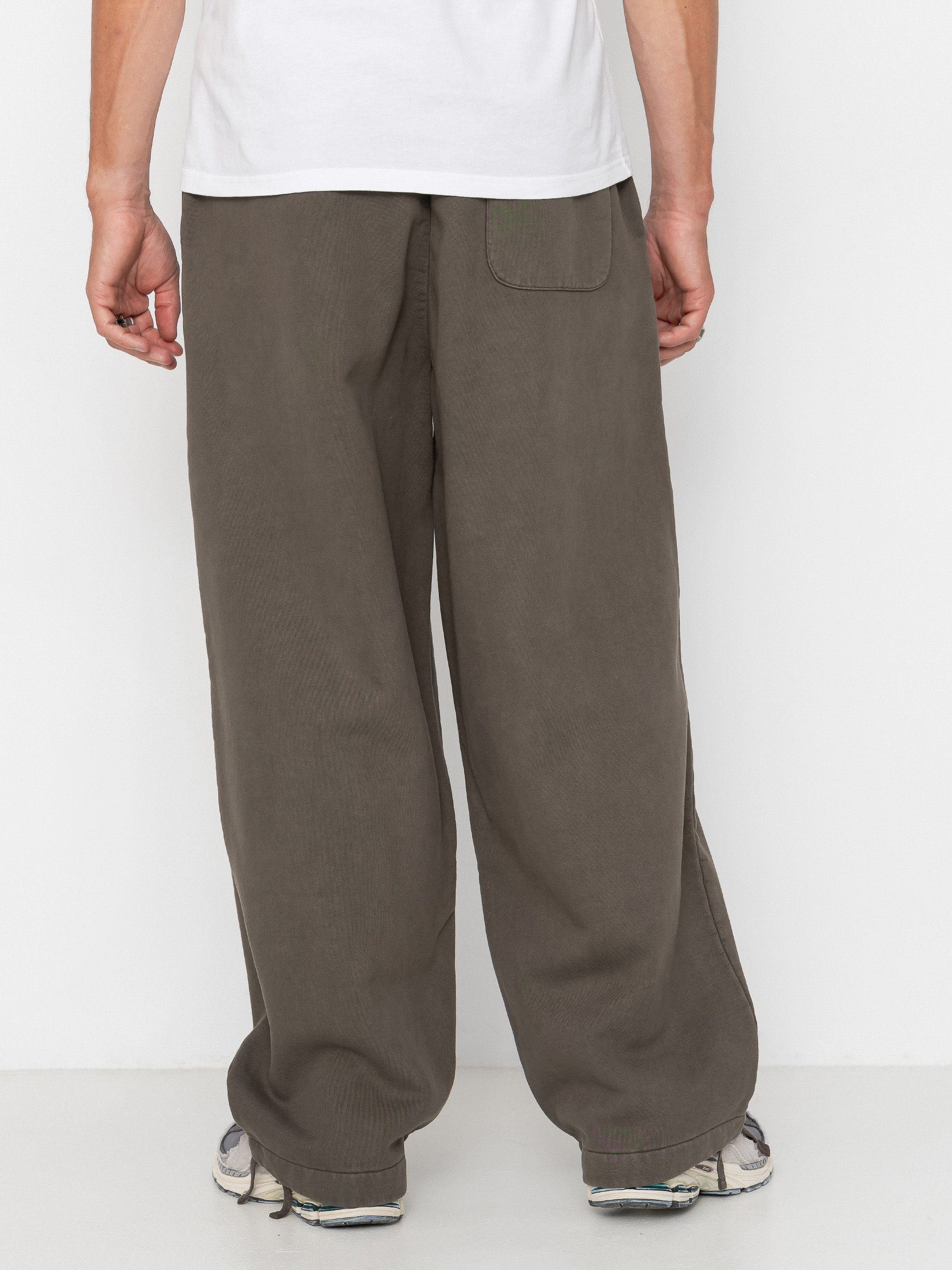 Pantaloni OBEY Lowercase Pigment Straight (pigment black olive)