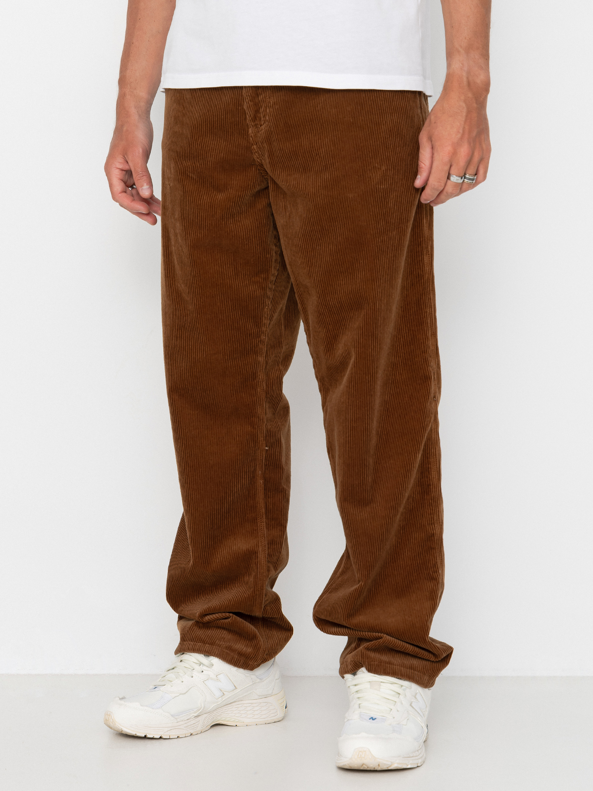 Pantaloni Carhartt WIP Simple (wip h brown/rinsed)