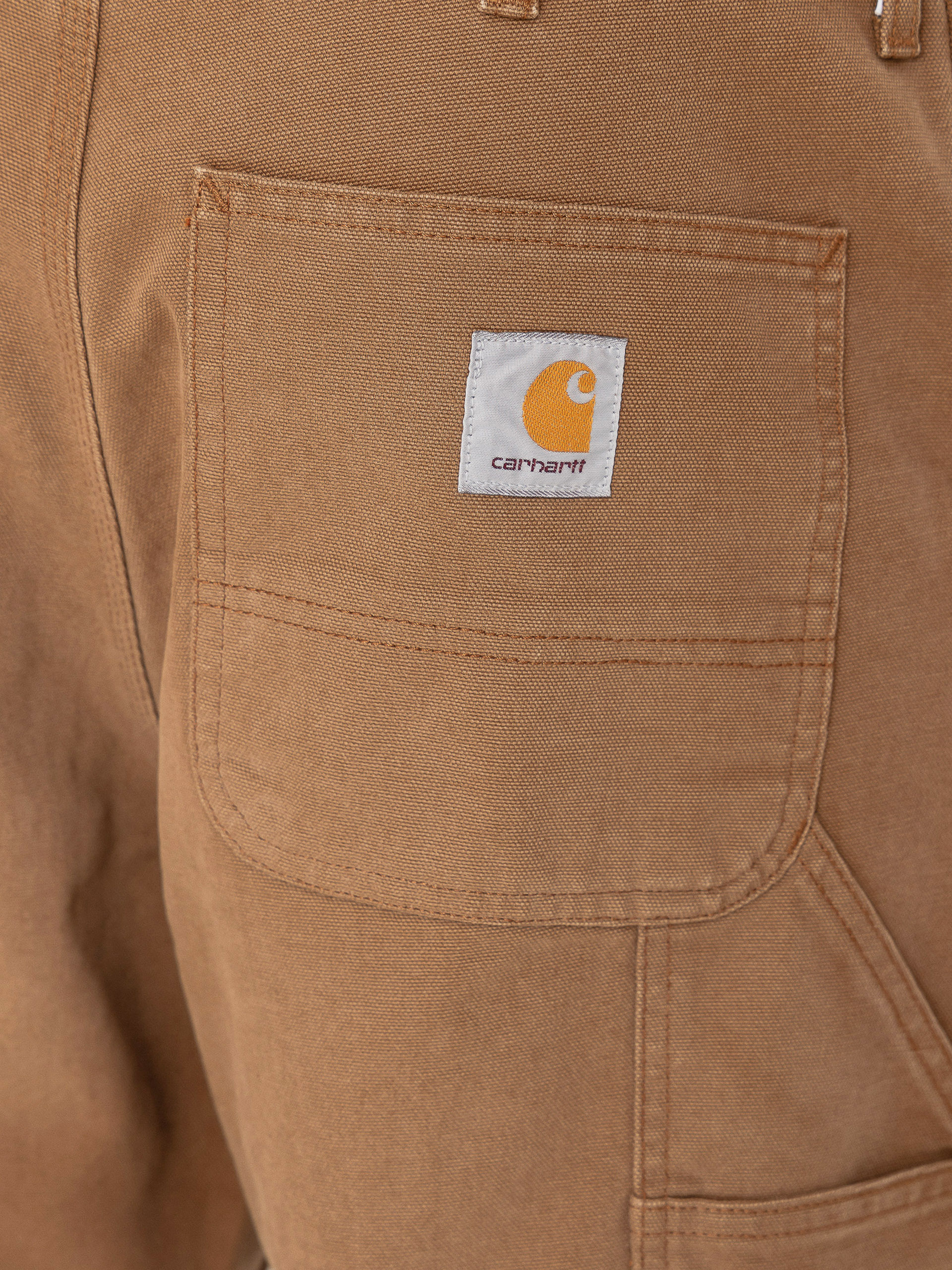 Pantaloni Carhartt WIP Single Knee (wip h brown/stone canvas)