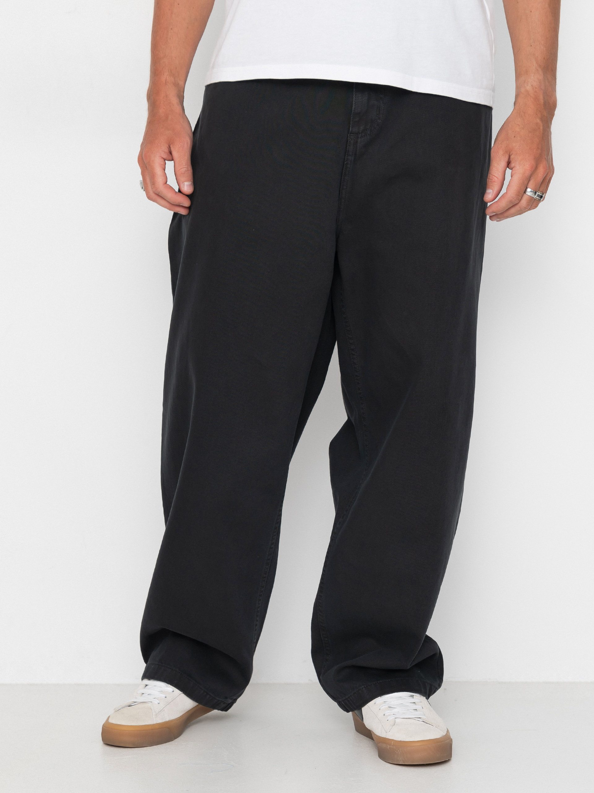 Pantaloni Carhartt WIP Brandon (raven/stone dyed)