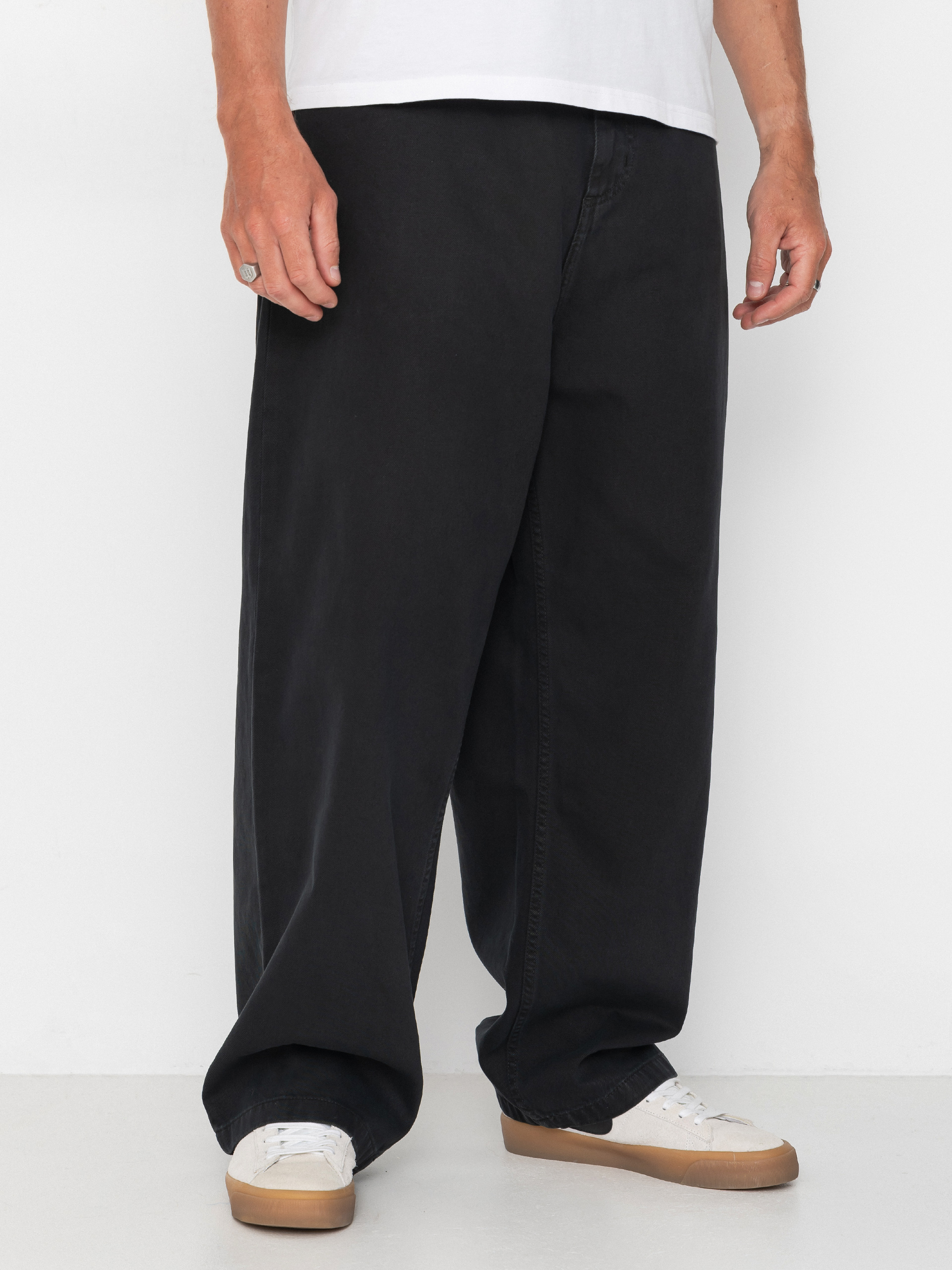 Pantaloni Carhartt WIP Brandon (raven/stone dyed)