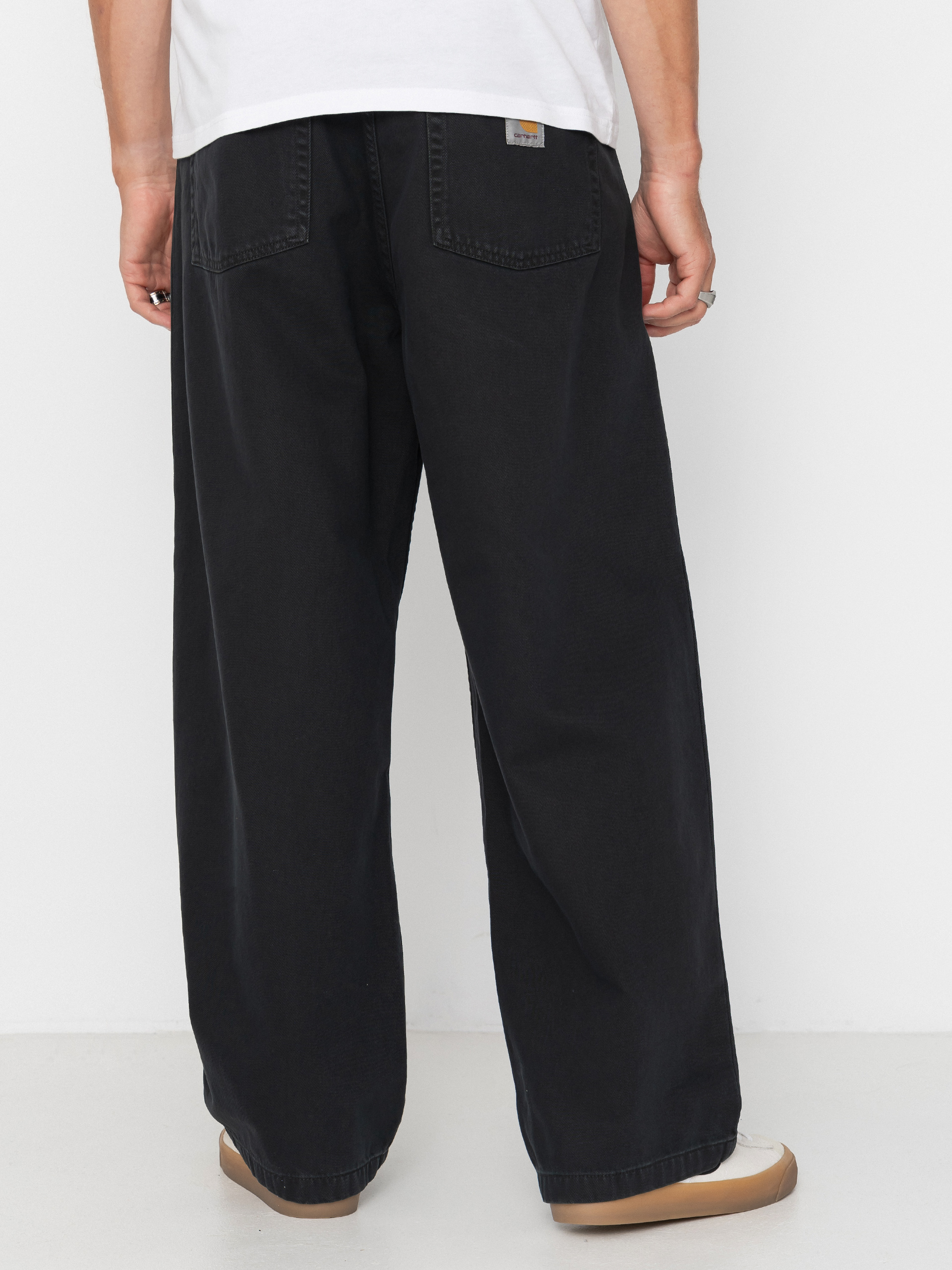 Pantaloni Carhartt WIP Brandon (raven/stone dyed)