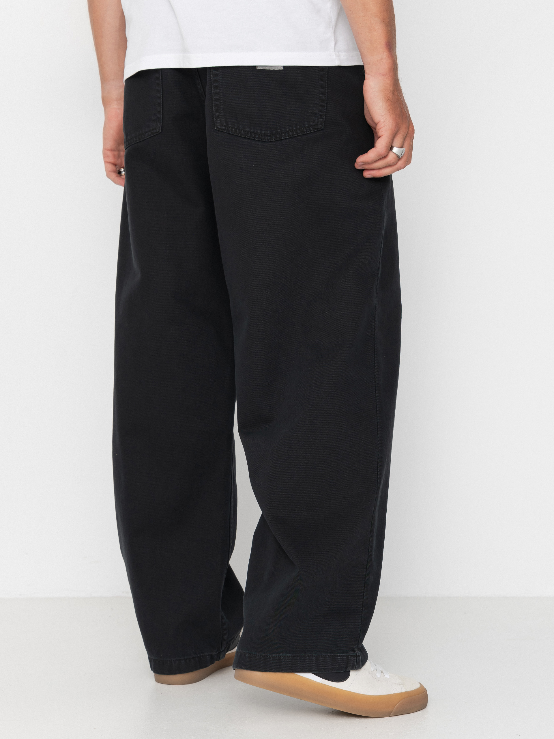 Pantaloni Carhartt WIP Brandon (raven/stone dyed)