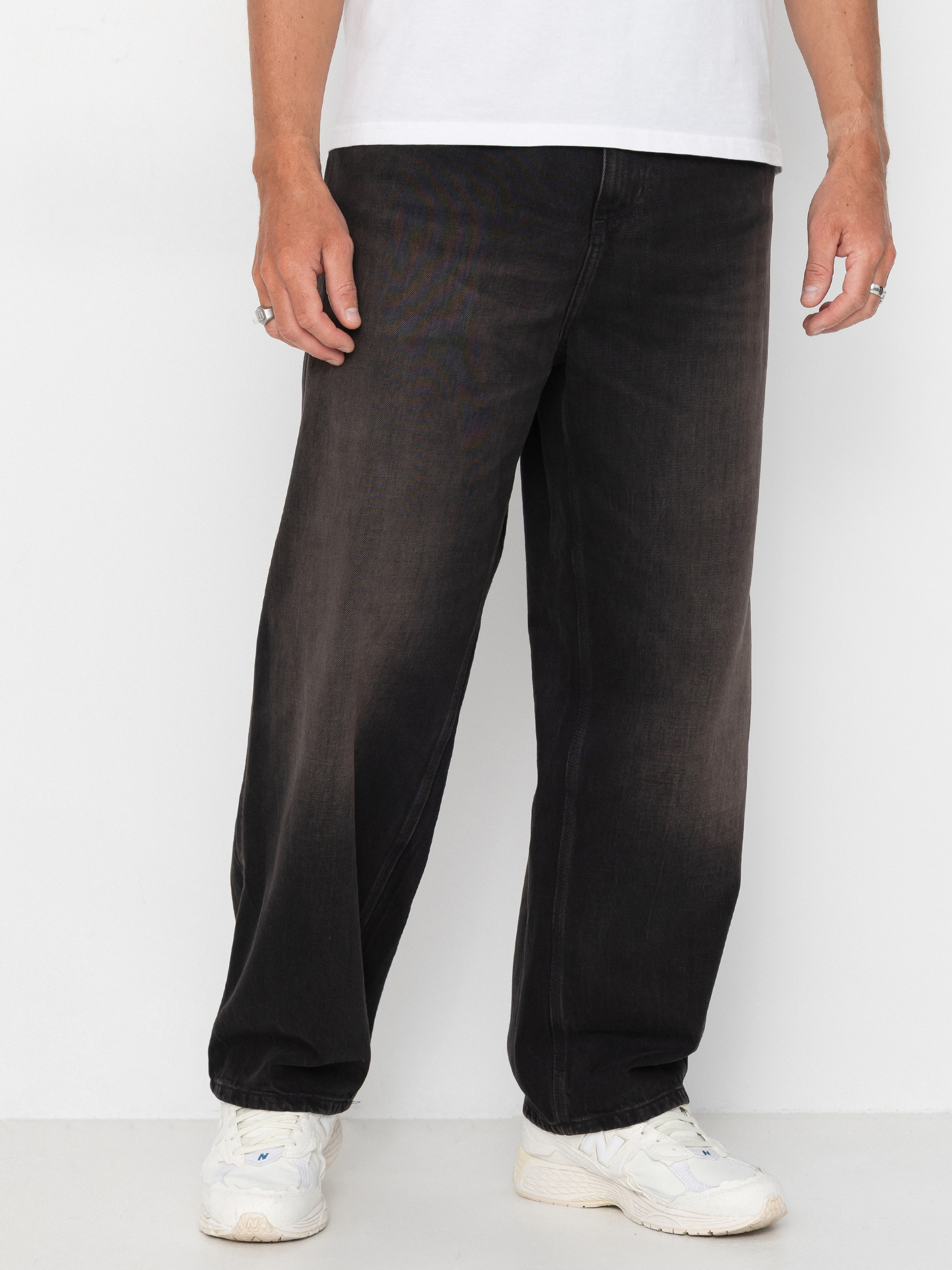 Pantaloni Carhartt WIP OG Single Knee (black/tobacco used wash)