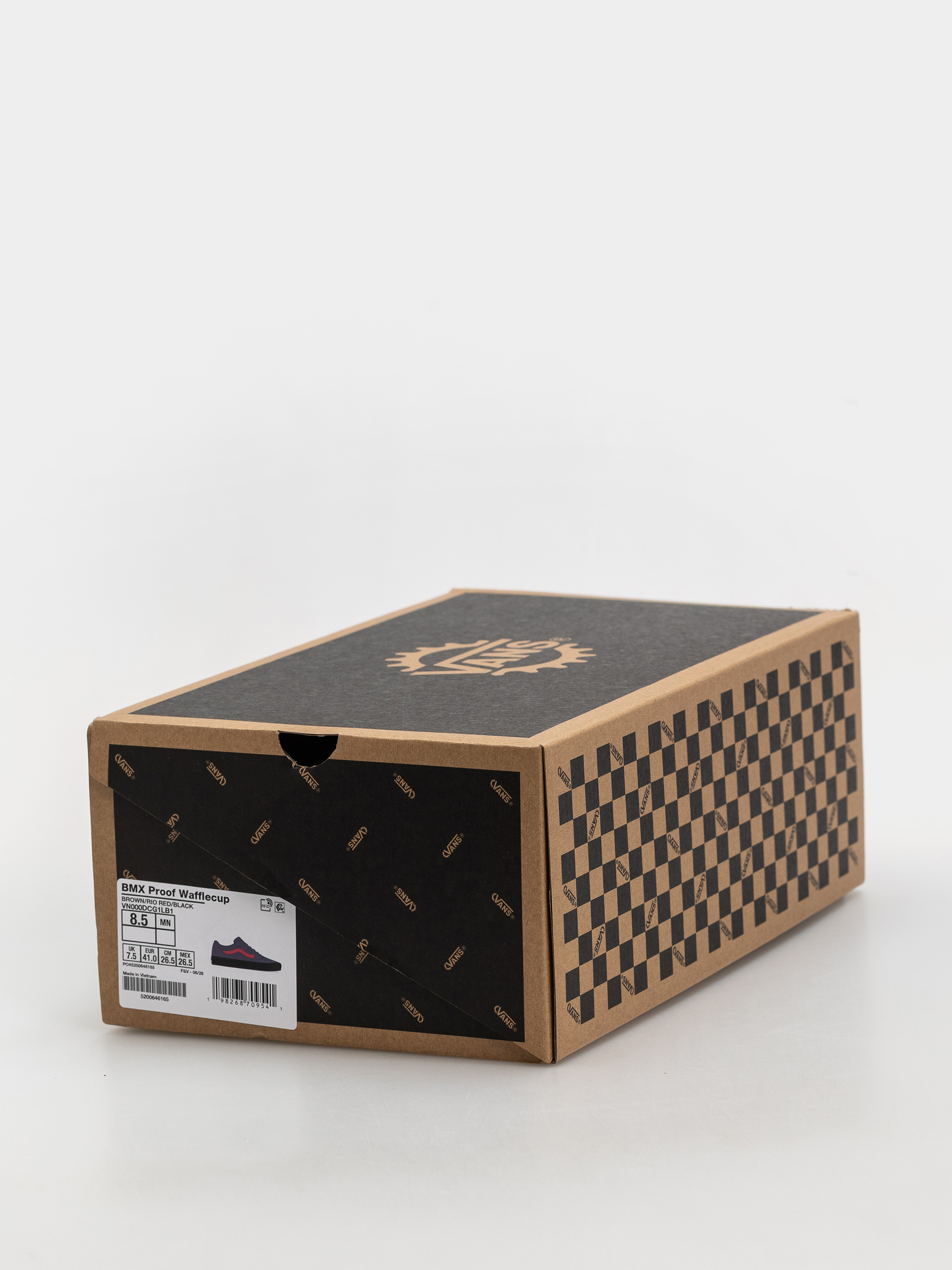 Pantofi Vans Bmx Proof Wafflecup (brwn/riored/blk)