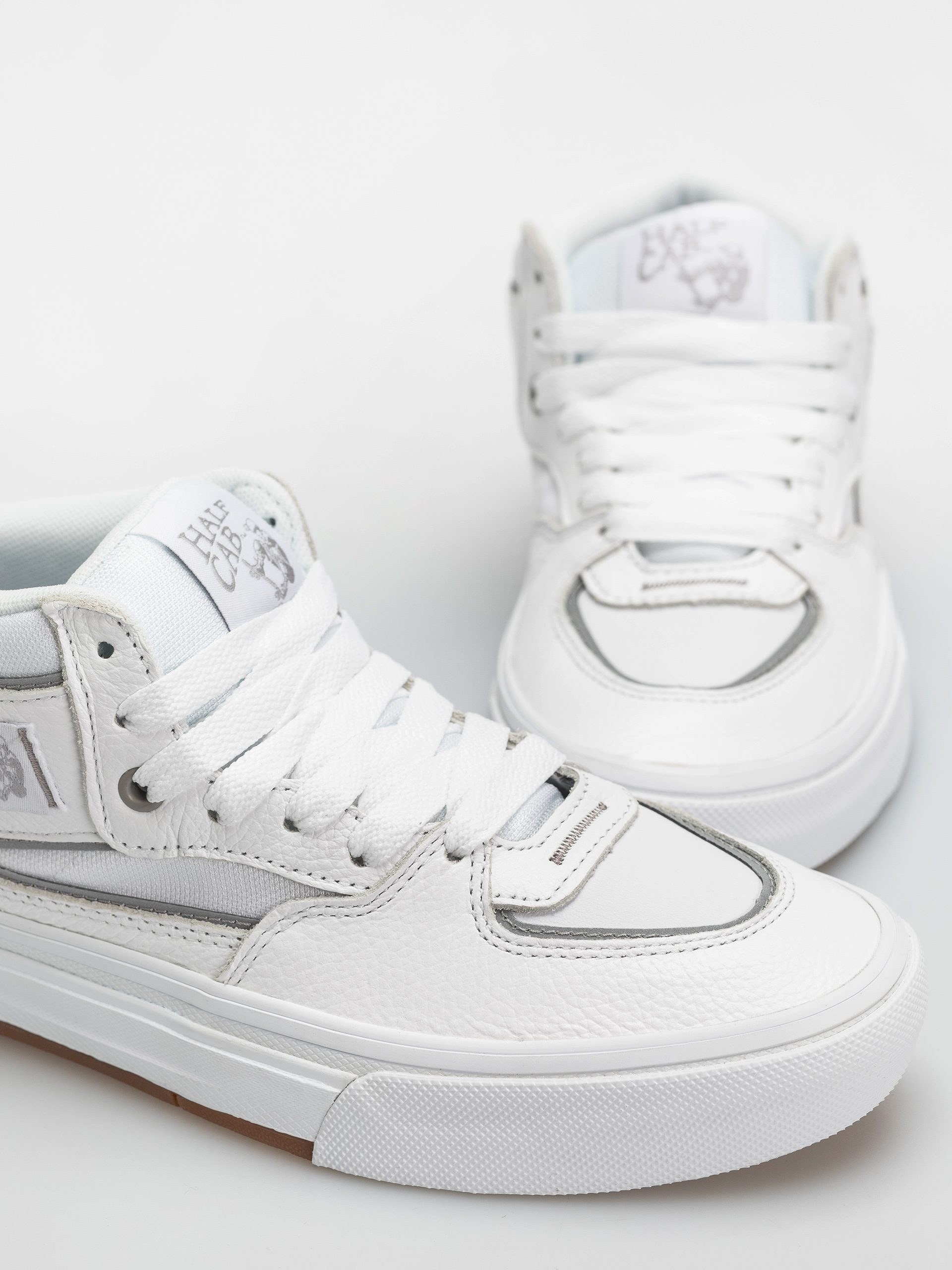 Pantofi Vans Skate Half Cab Wafflecup (white/light grey)