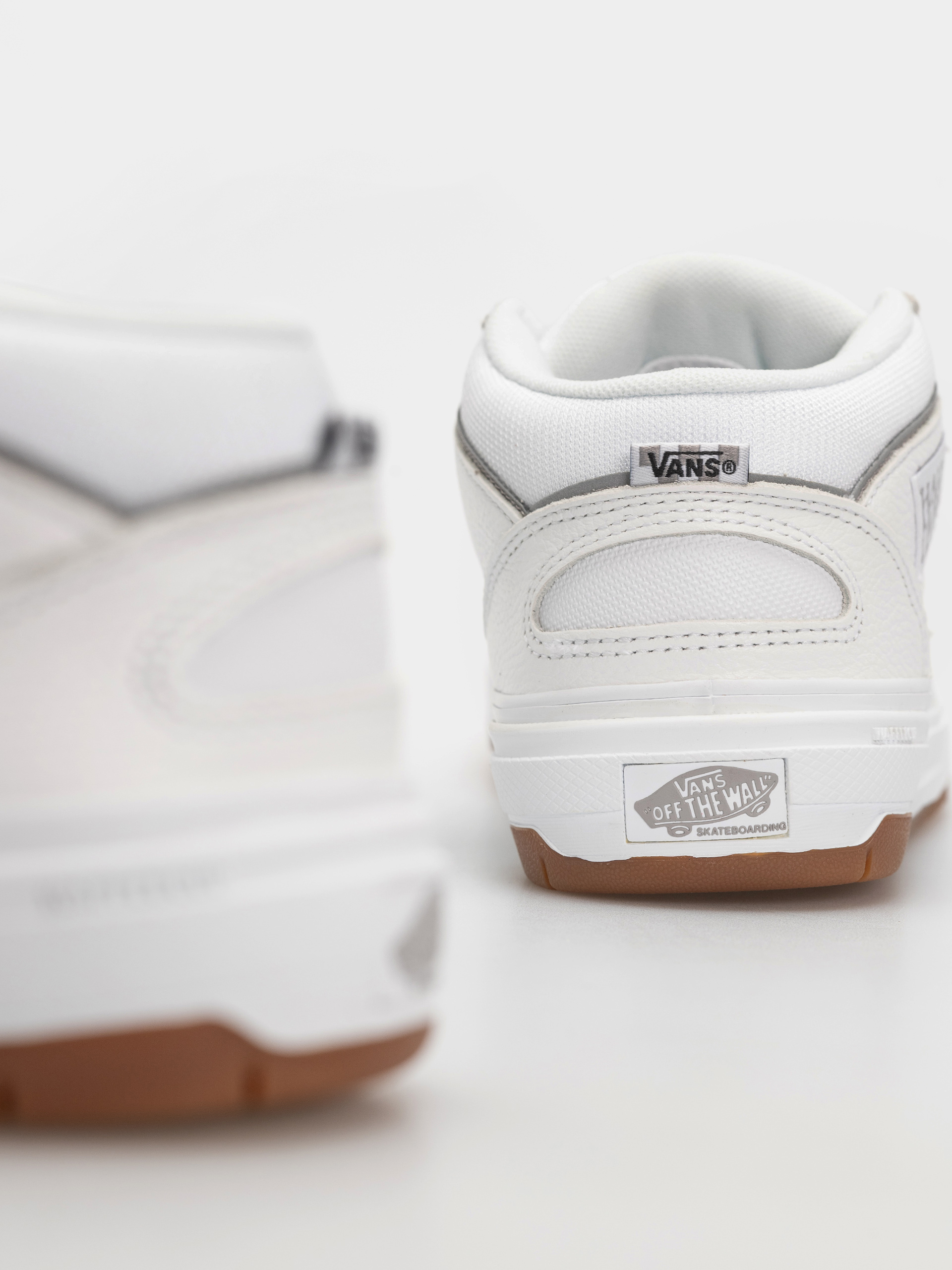 Pantofi Vans Skate Half Cab Wafflecup (white/light grey)