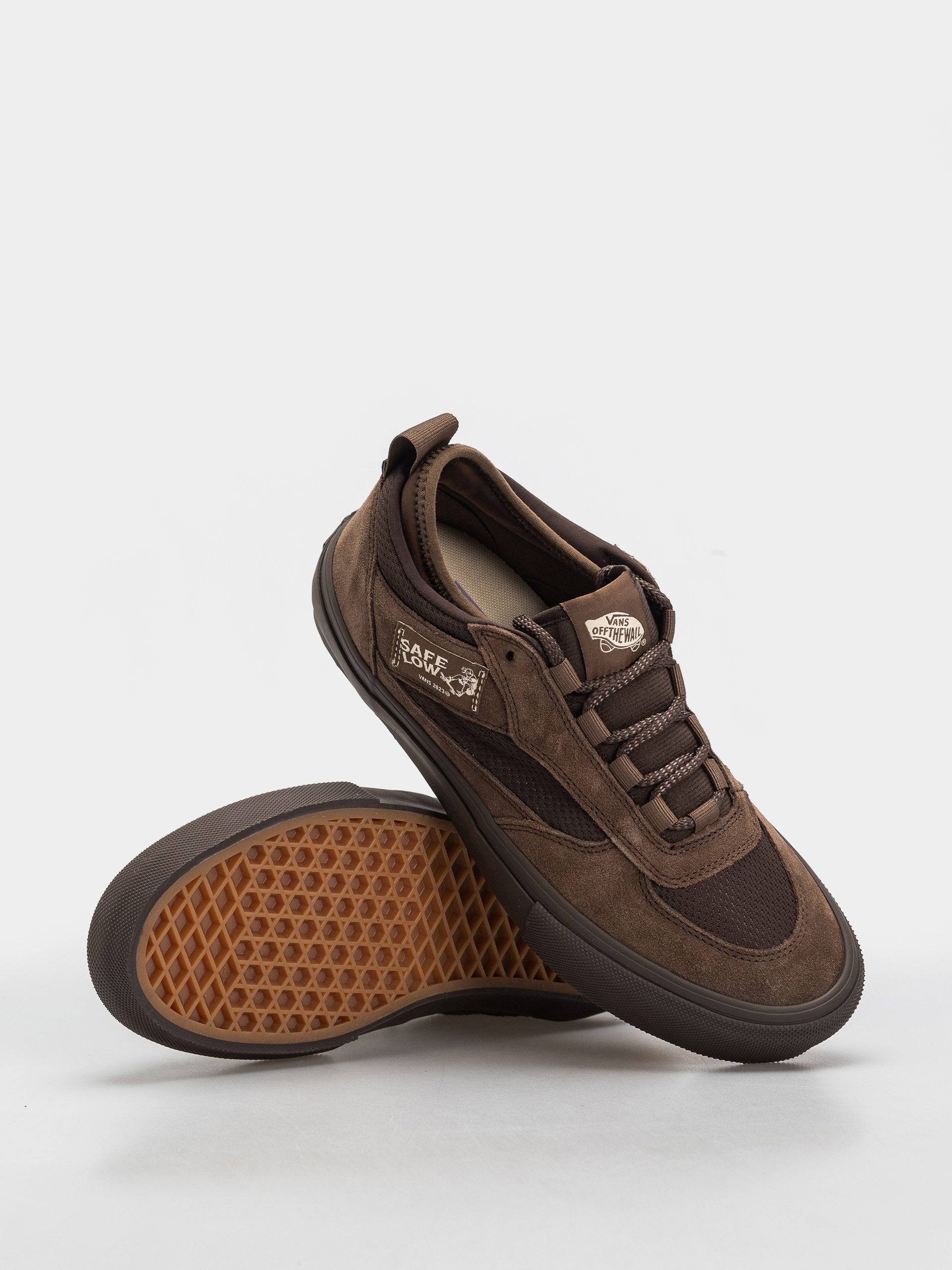 Pantofi Vans Skate Safe Low (chocolate)