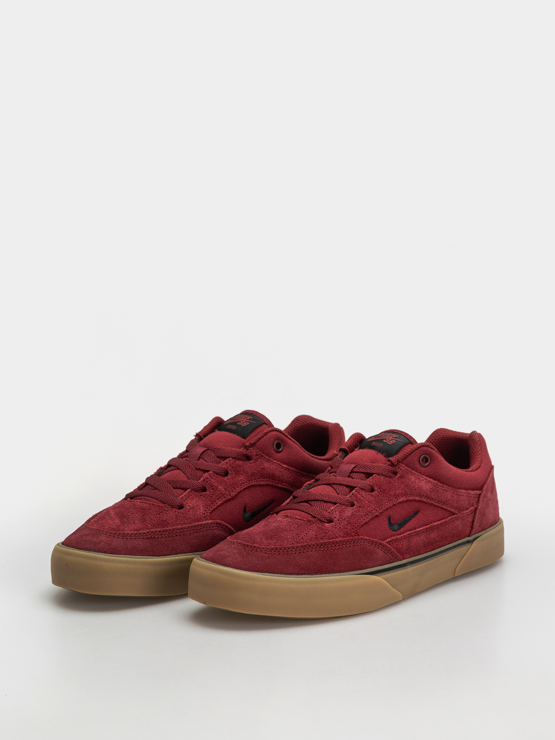 Pantofi Nike SB Malor (team red/black black gum light brown)