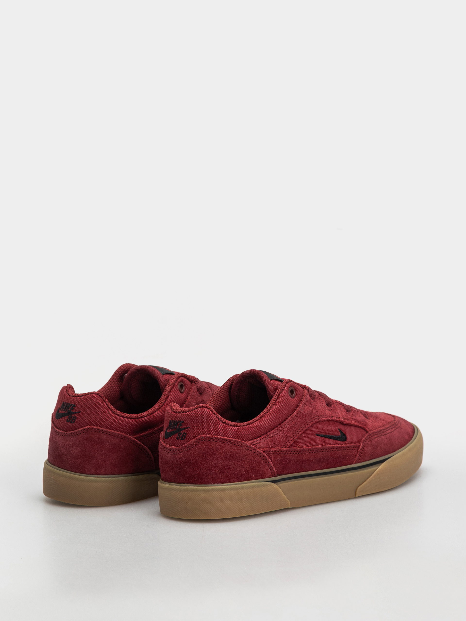 Pantofi Nike SB Malor (team red/black black gum light brown)