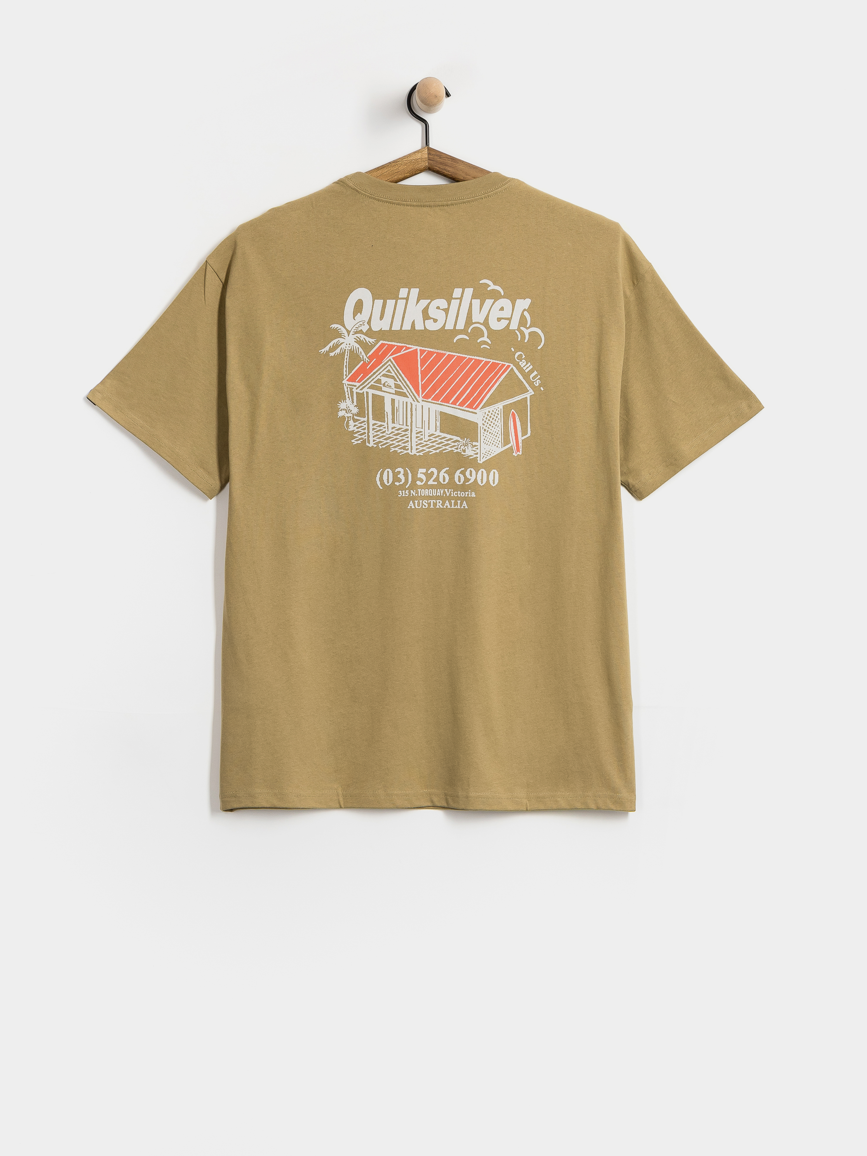 Tricou Quiksilver Deep House (kelp)
