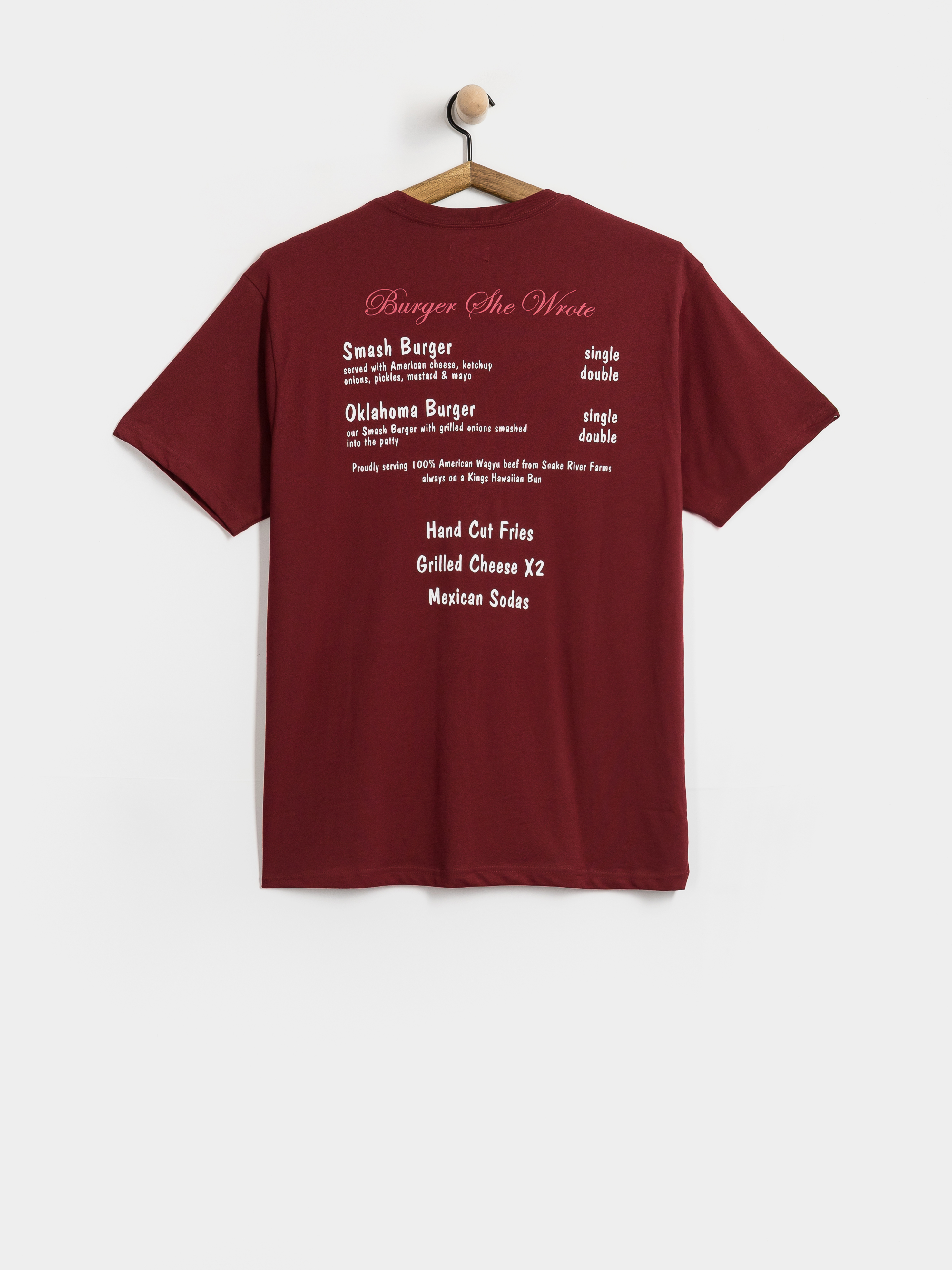Tricou Brixton Burger She Wrote Pocket