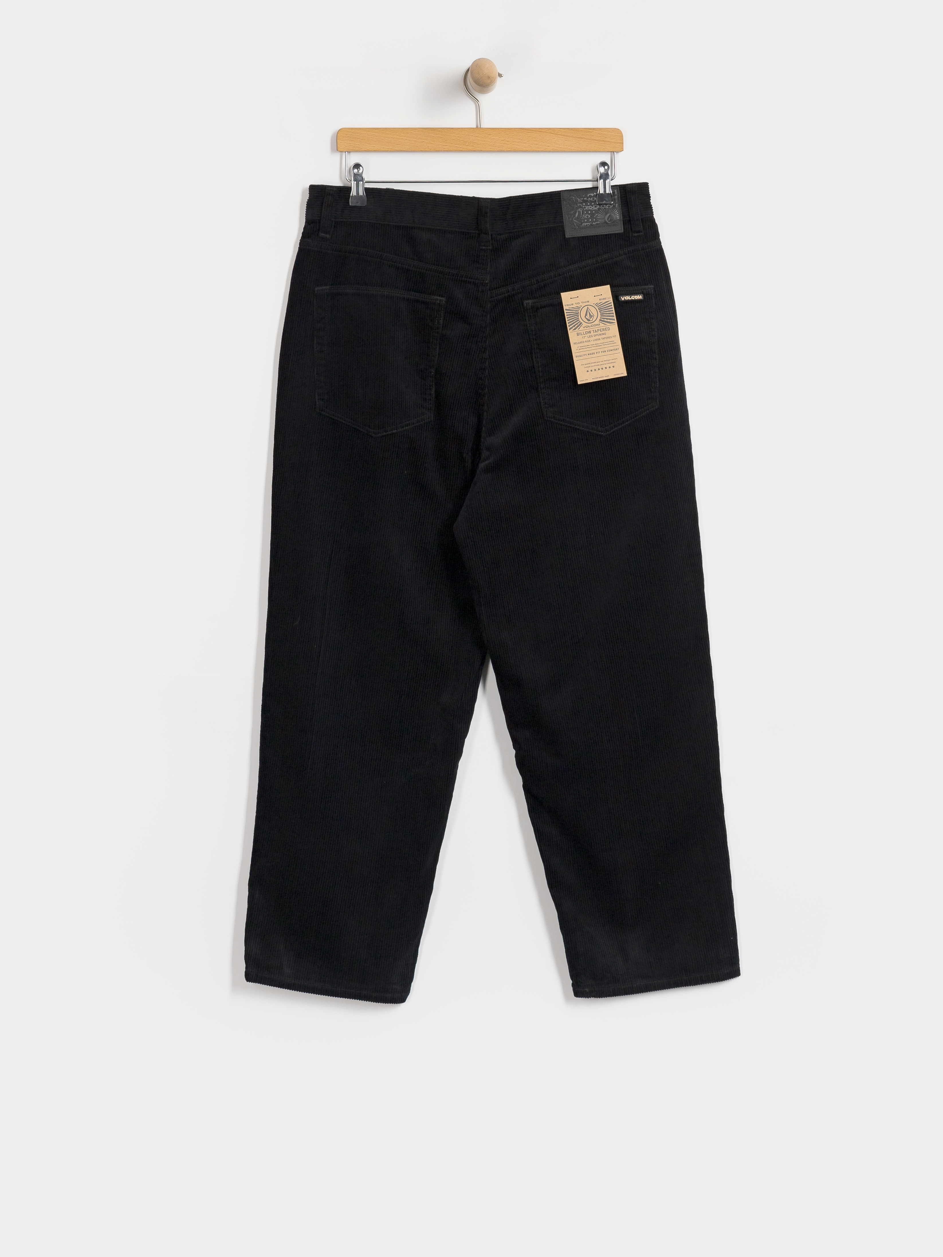 Pantaloni Volcom Billow Tapered Cord (black)