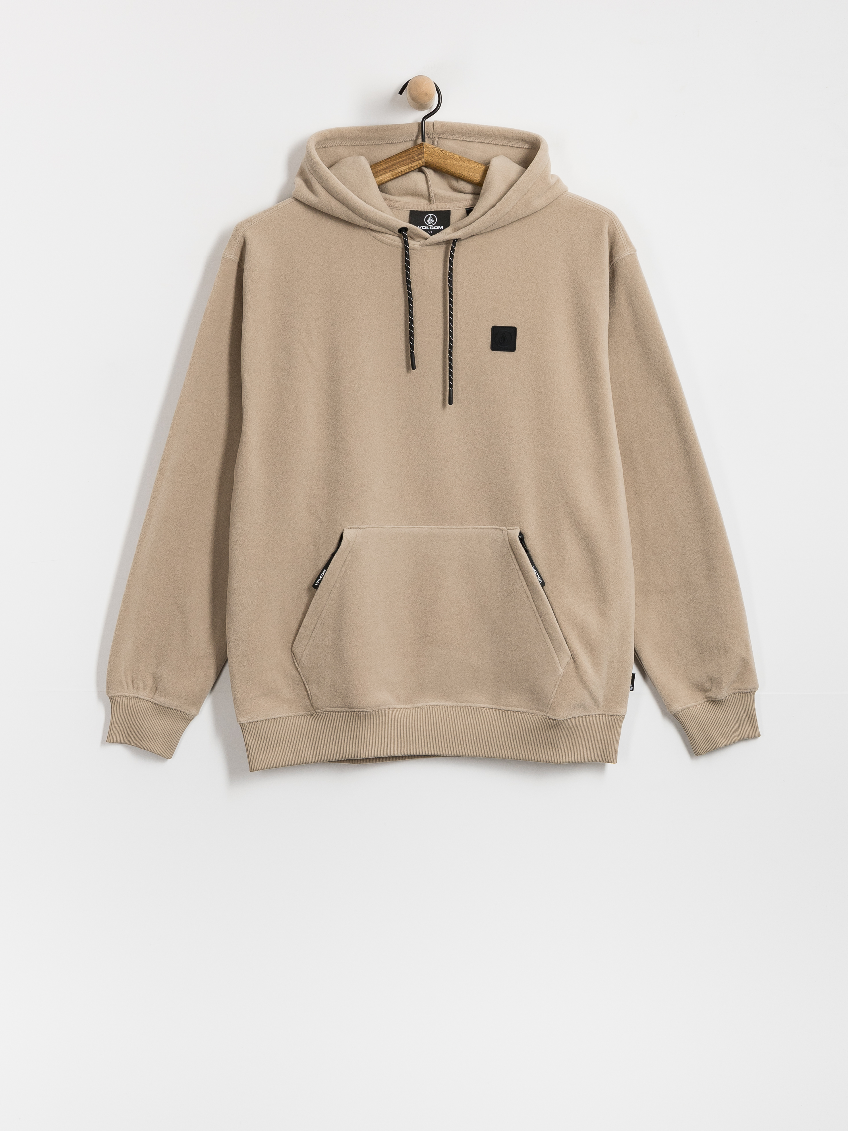 Hanorac cu glugă Volcom Second Trip HD (light khaki)