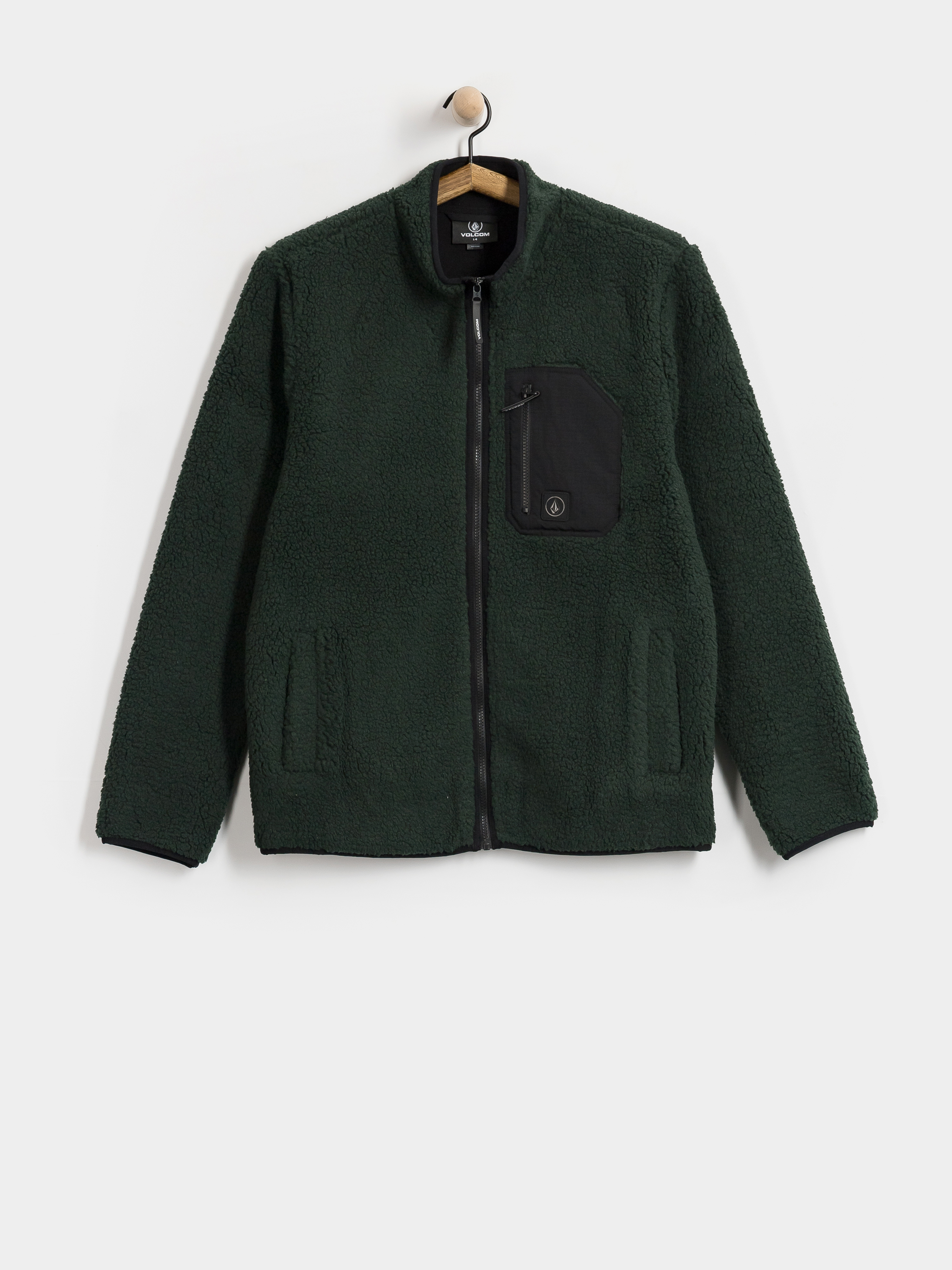 Hanorac Volcom Muzzer Fuzzar Zip (scarab)