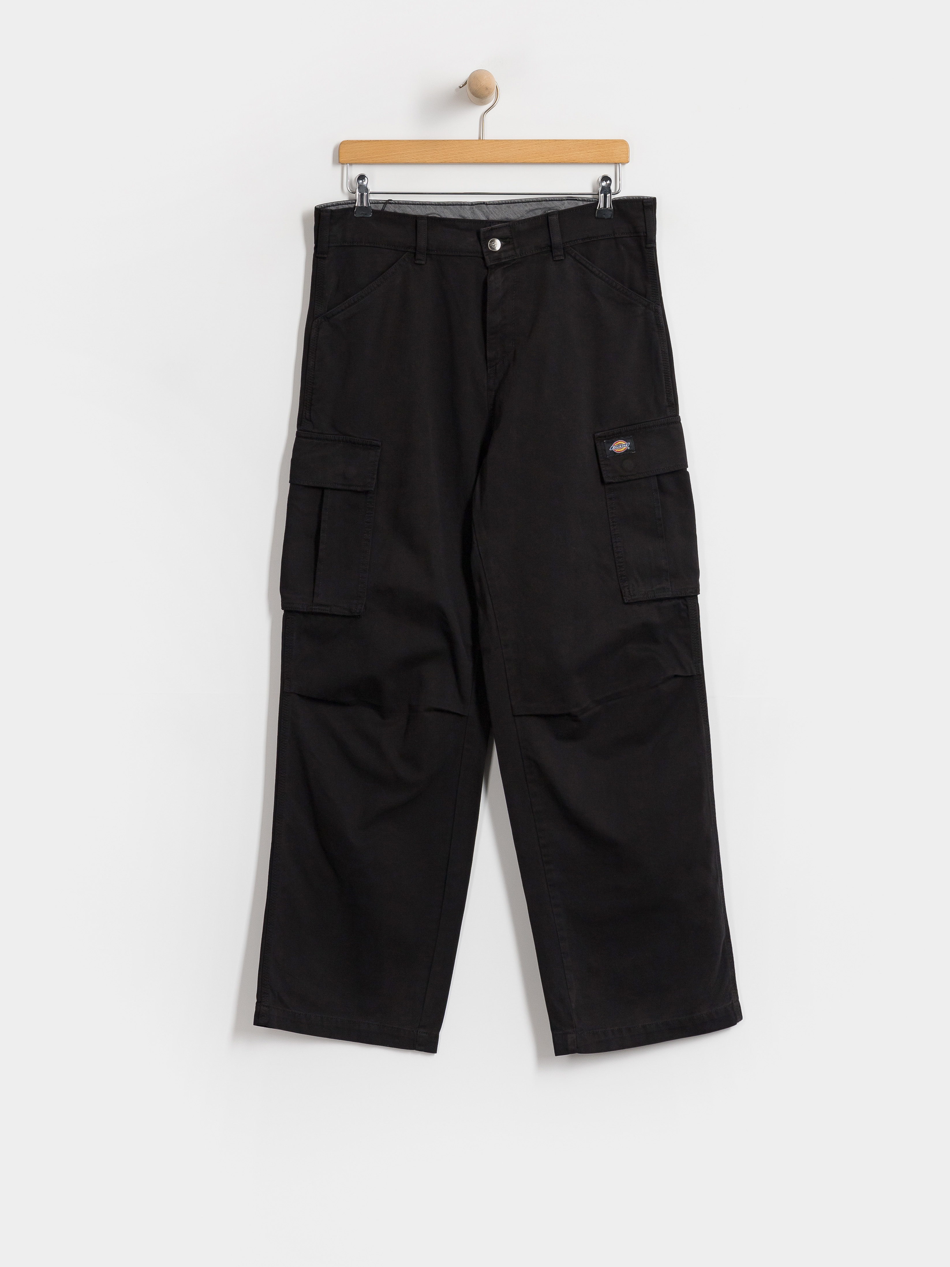Pantaloni Dickies 247 Loose Straight Garment Dyed Cargo (black)