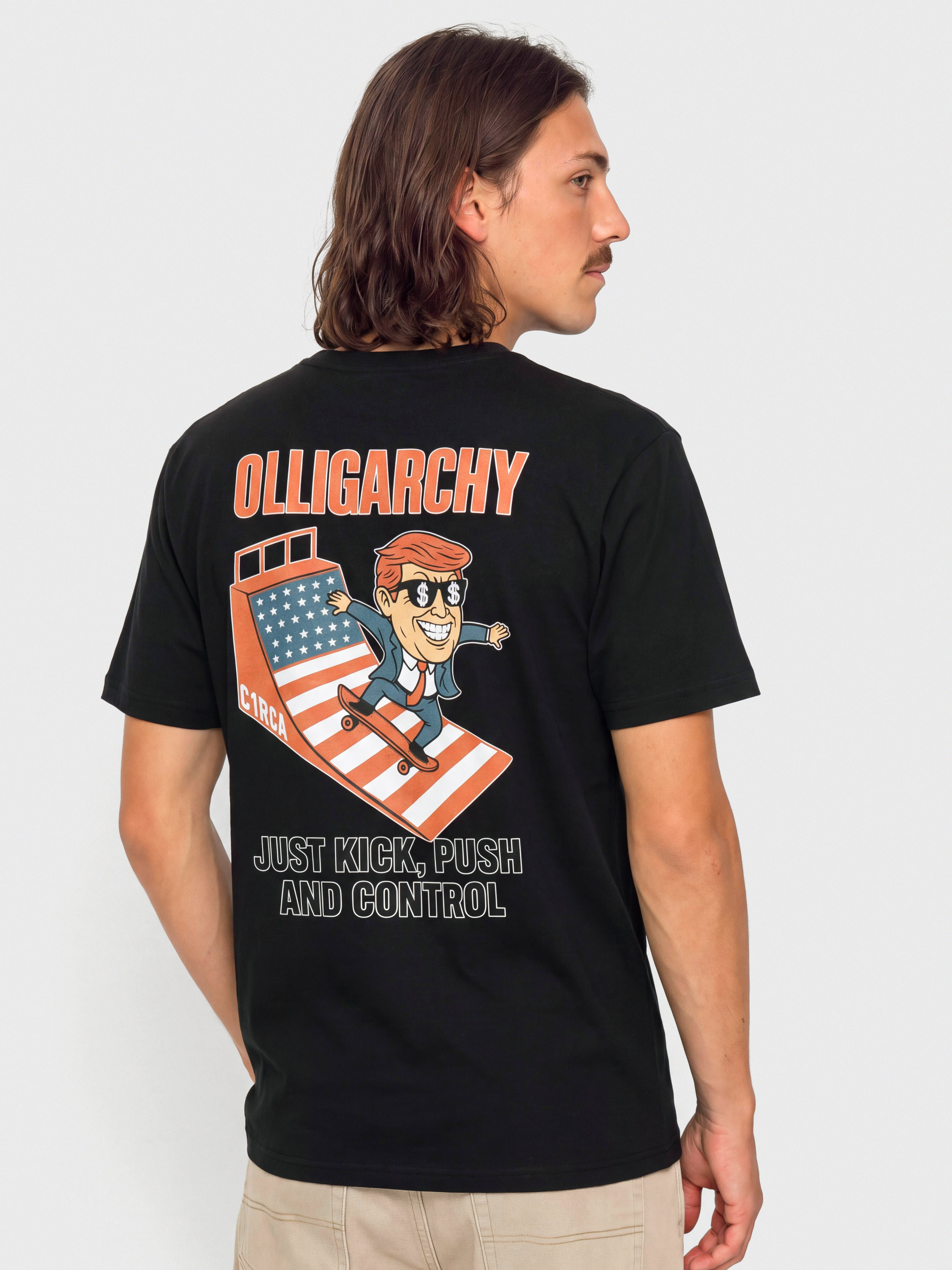 Tricou Circa Boss Says (black)
