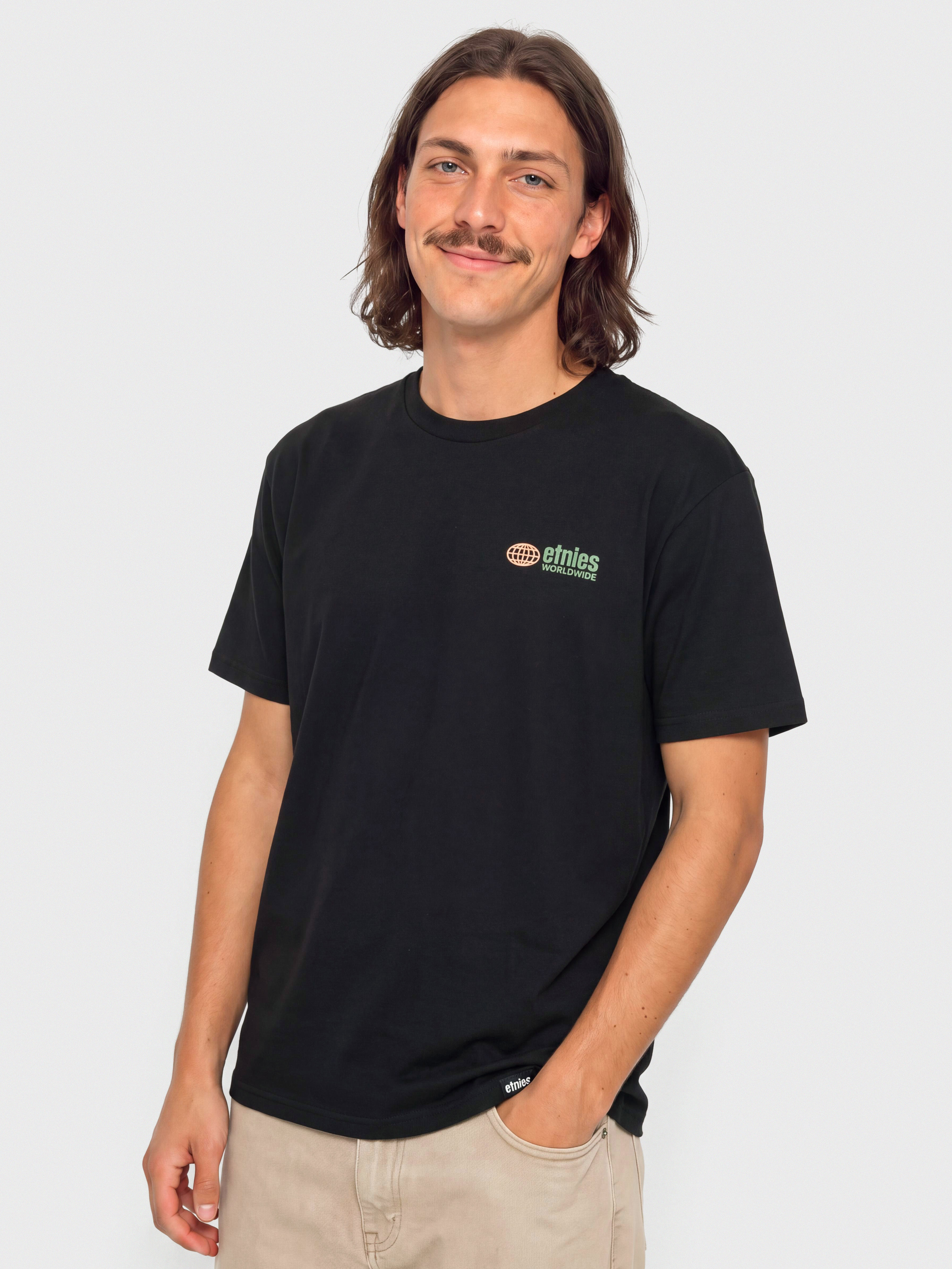 Tricou Etnies Worldwide (black)
