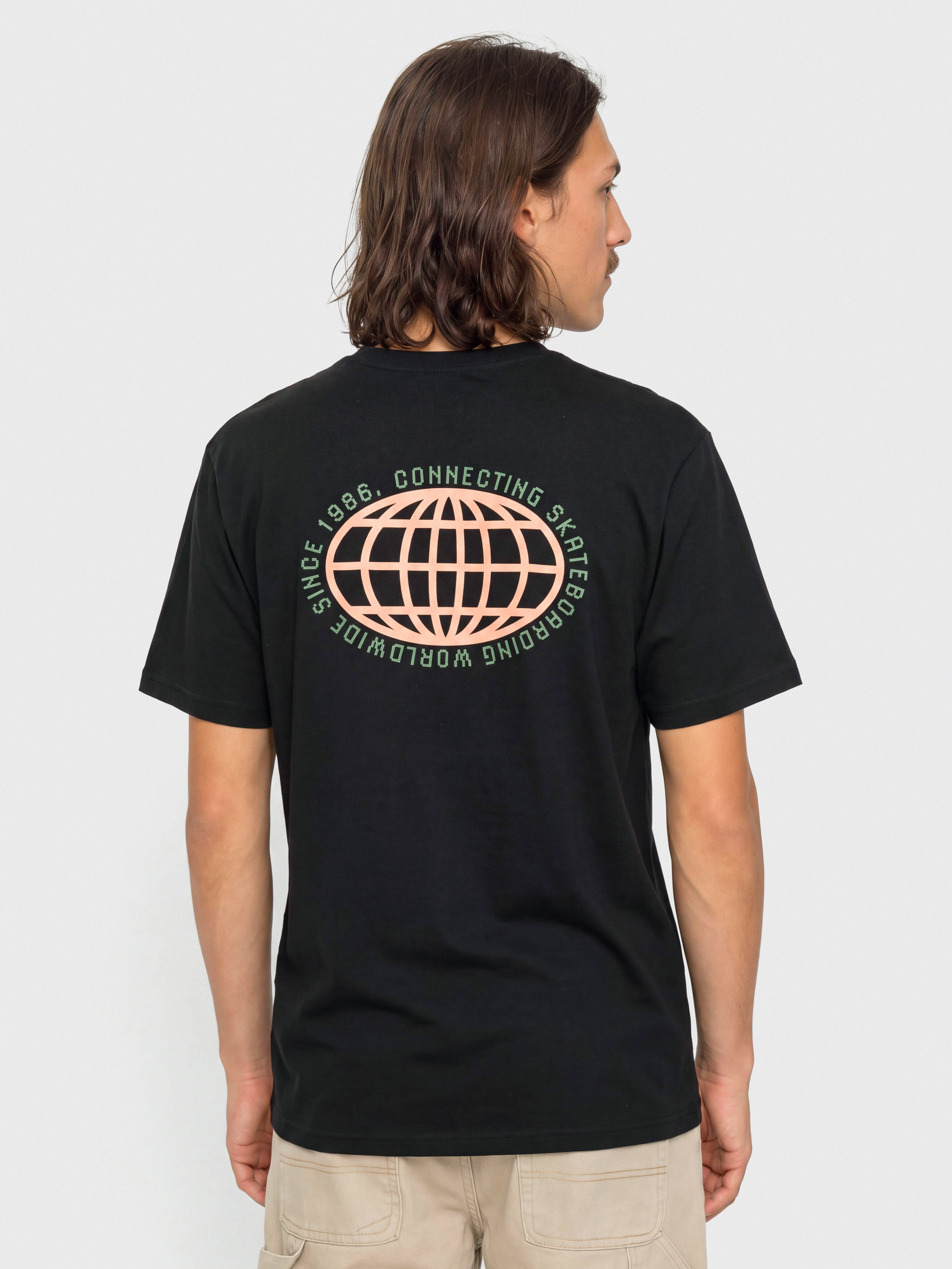 Tricou Etnies Worldwide (black)