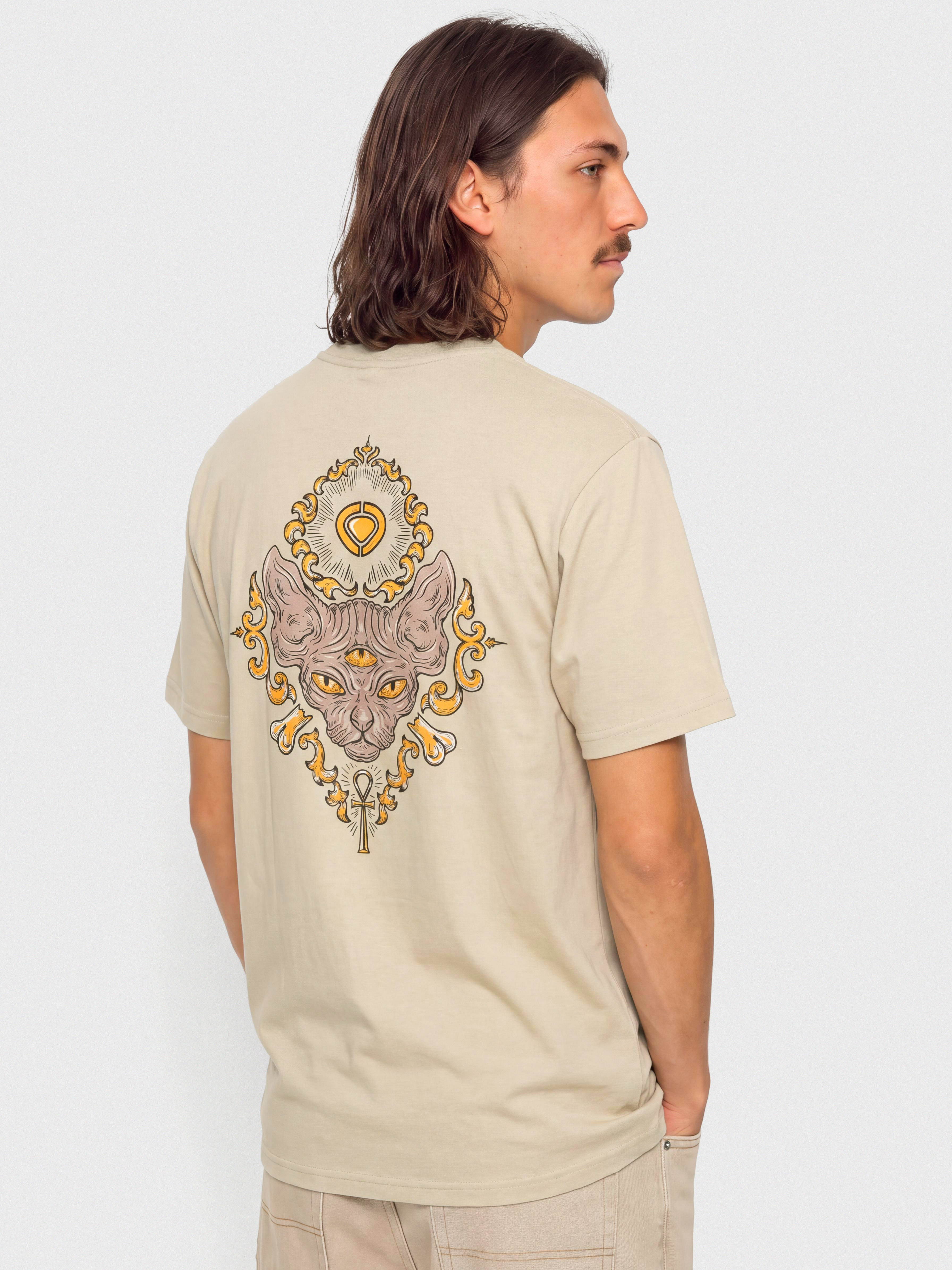 Tricou Circa Bastet (desert dust)
