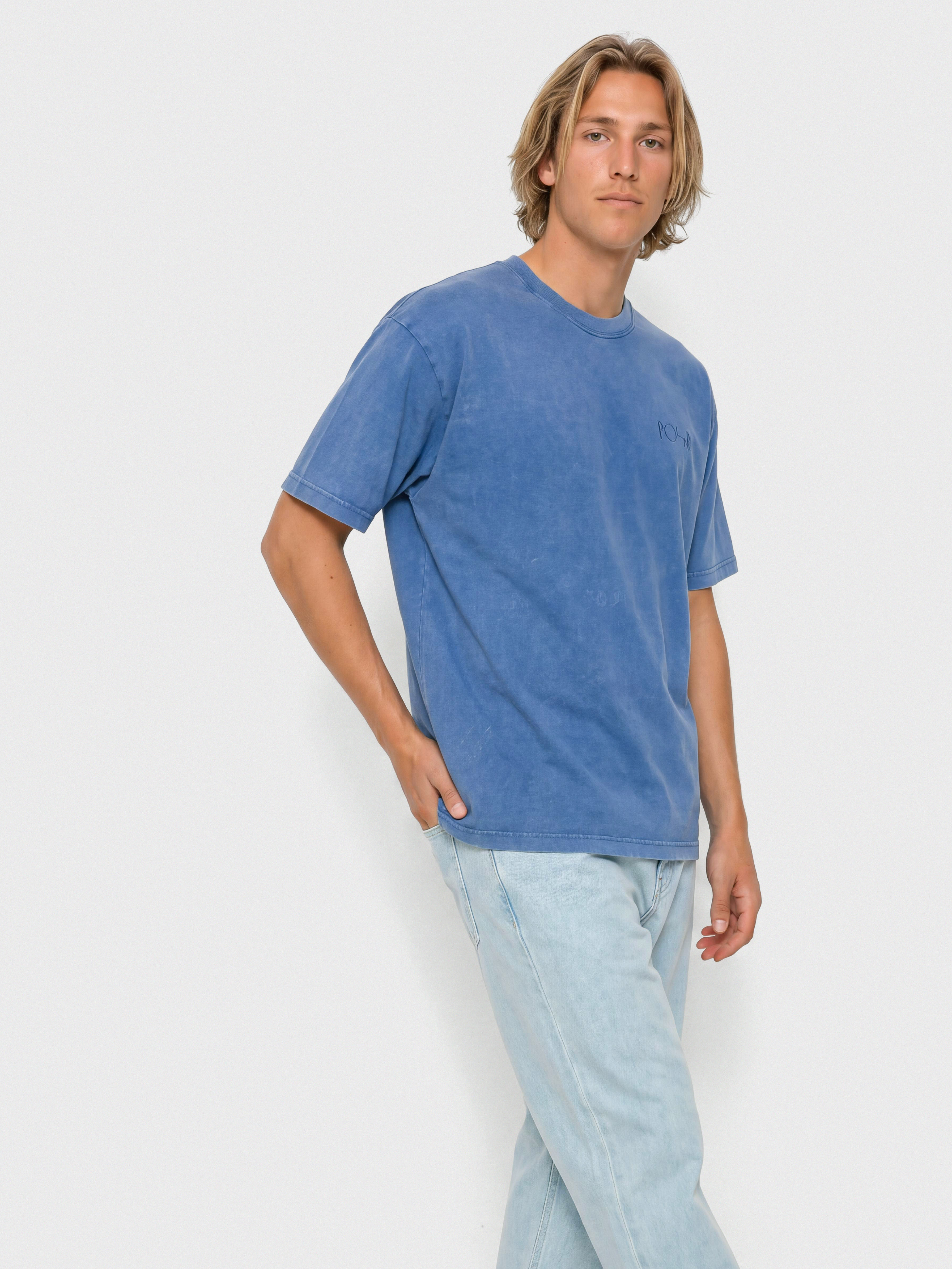 Tricou Polar Skate Fade (egyptian blue)