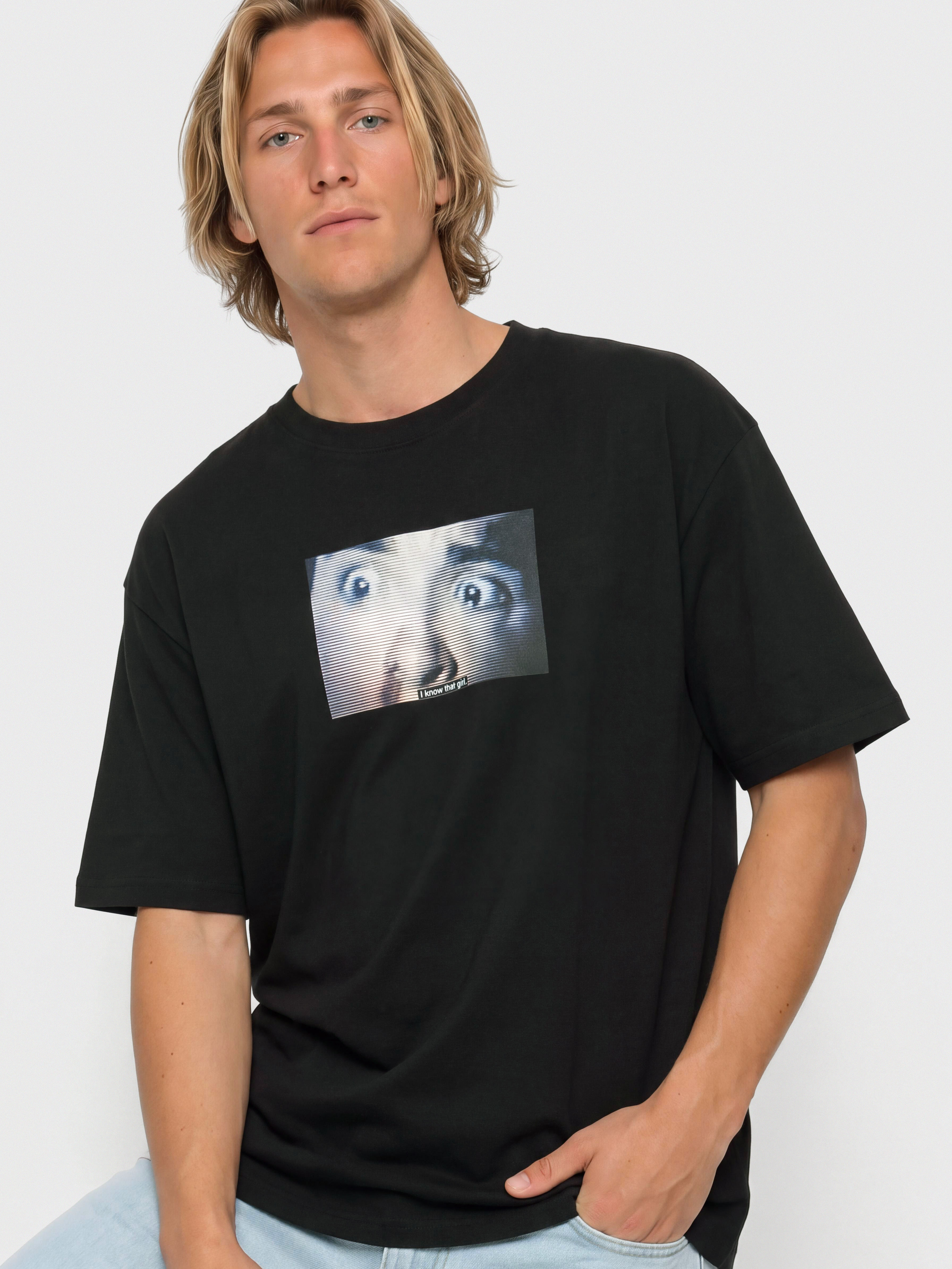 Tricou Polar Skate I Know That Girl (black)