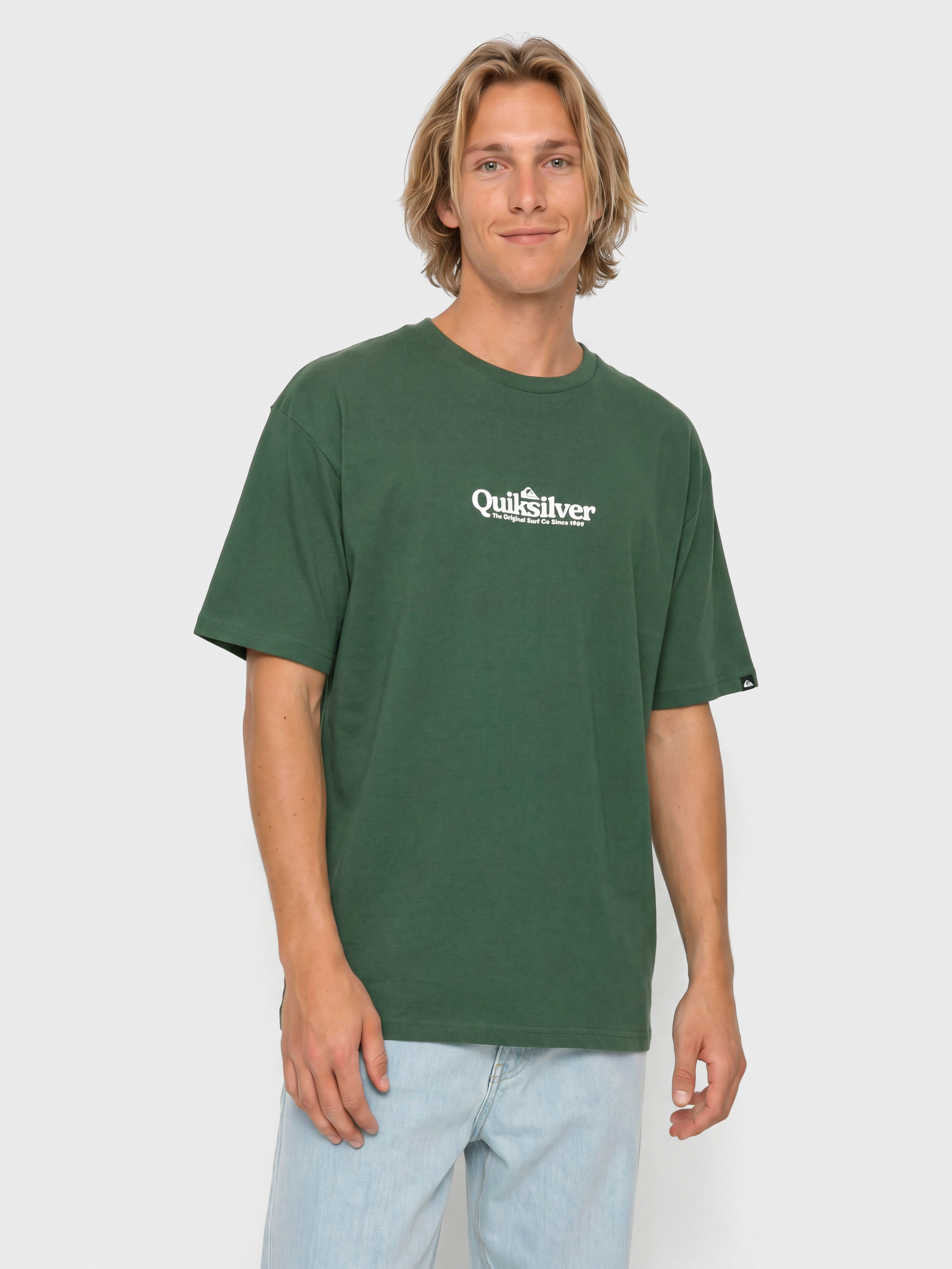 Tricou Quiksilver Fineline (trekking green)