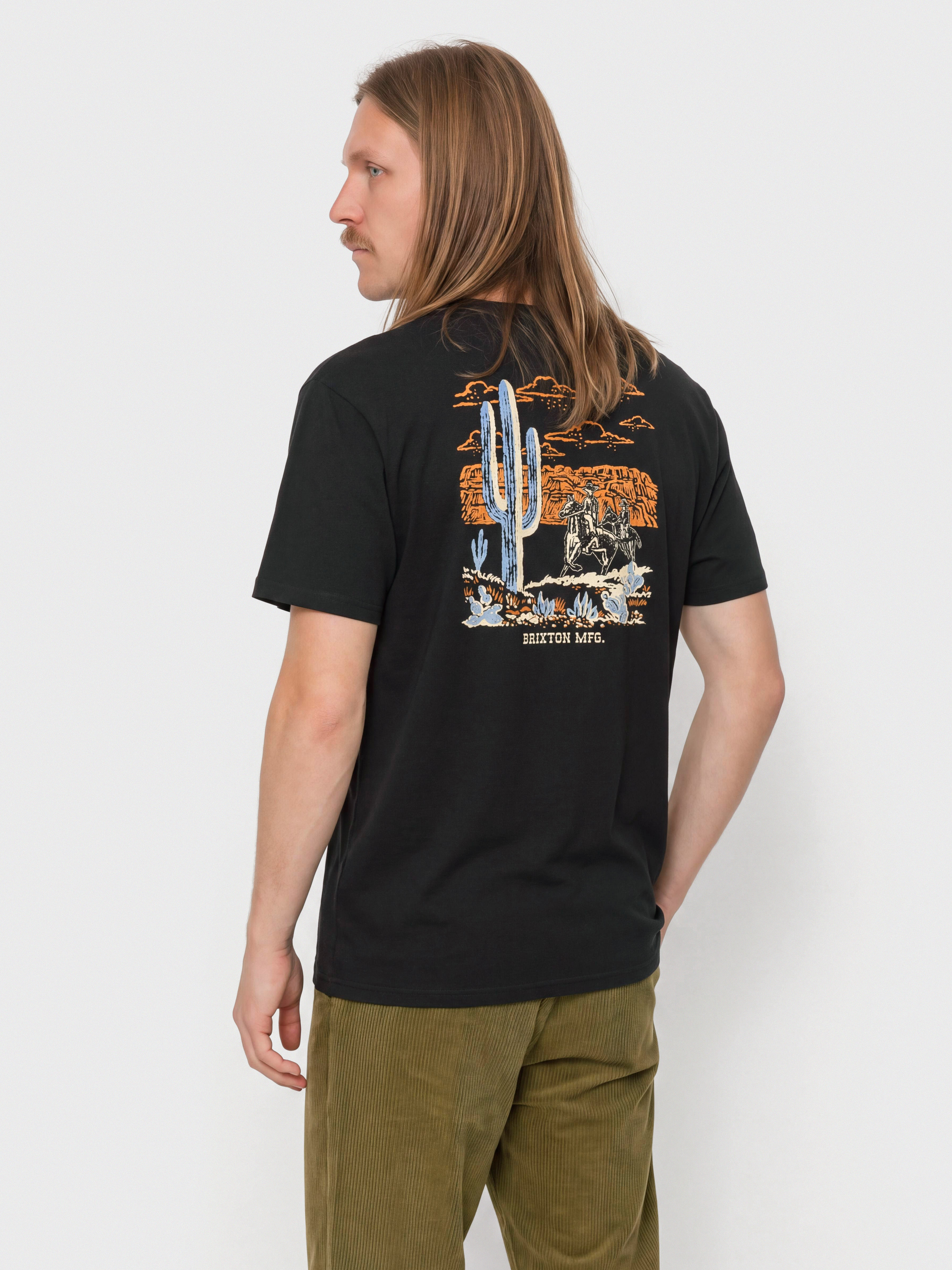 Tricou Brixton Keslo Stnd (black)